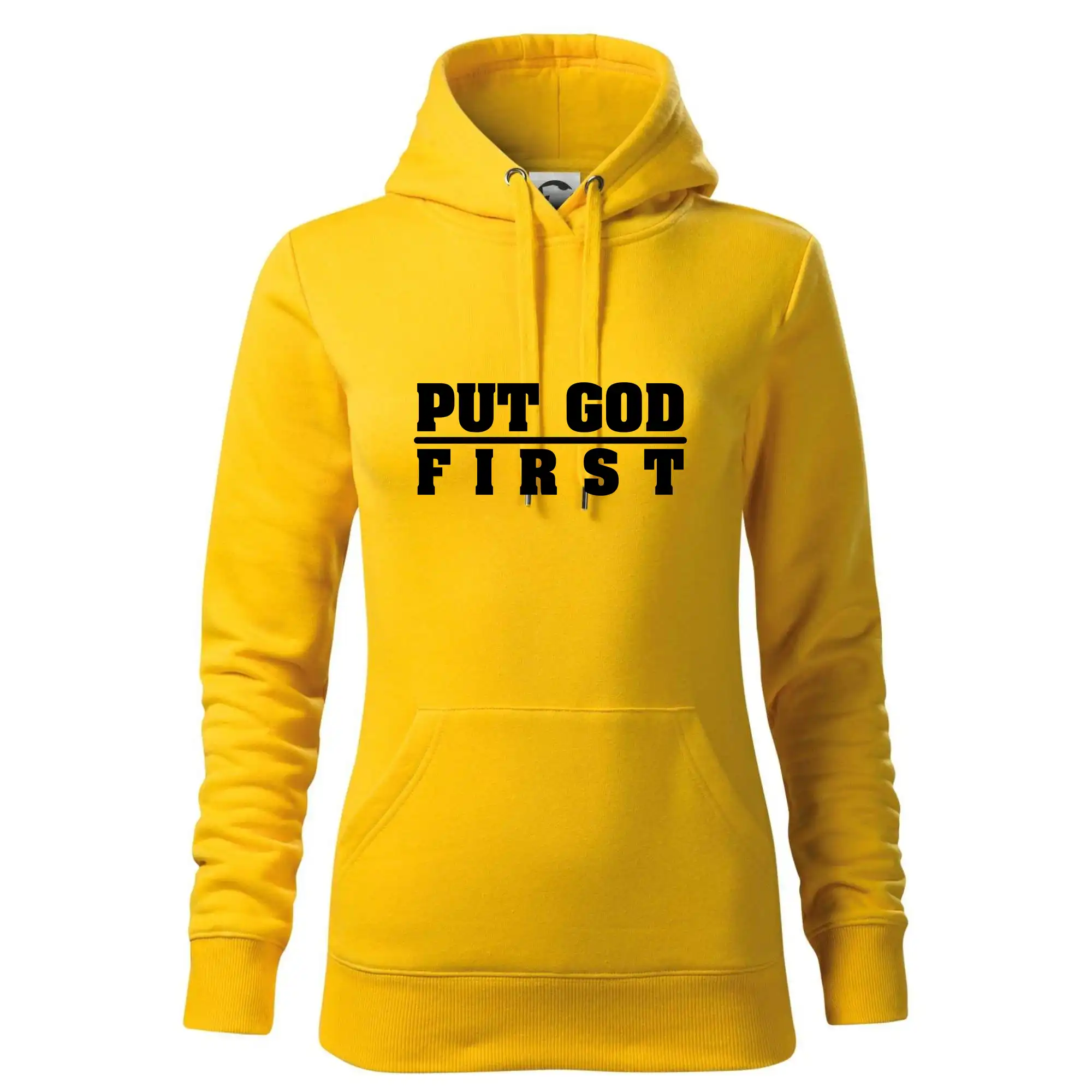 Put God first tlustý nápis