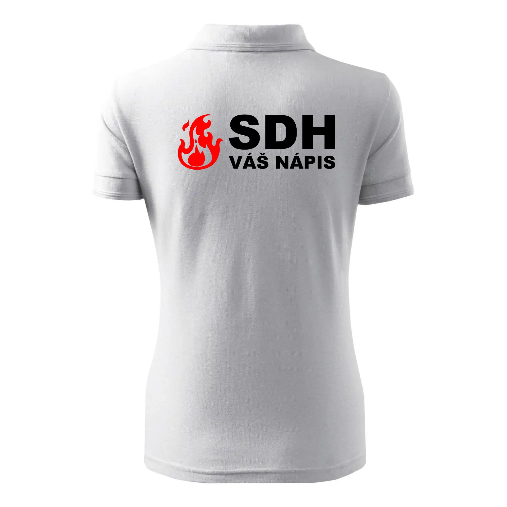 SDH nápis (oheň, firesport, název sboru - vlastní nápis)