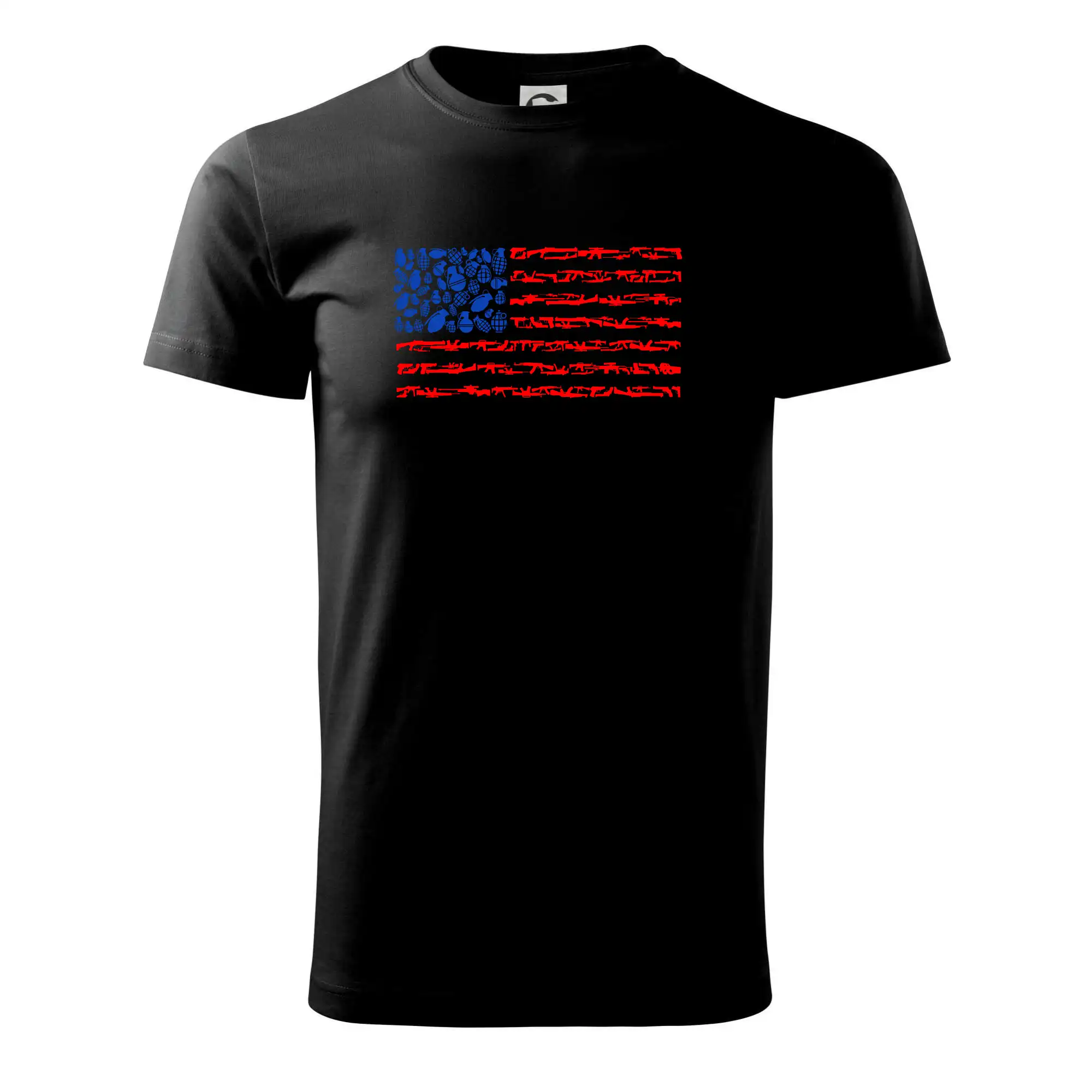 USA vlajka - zbraně