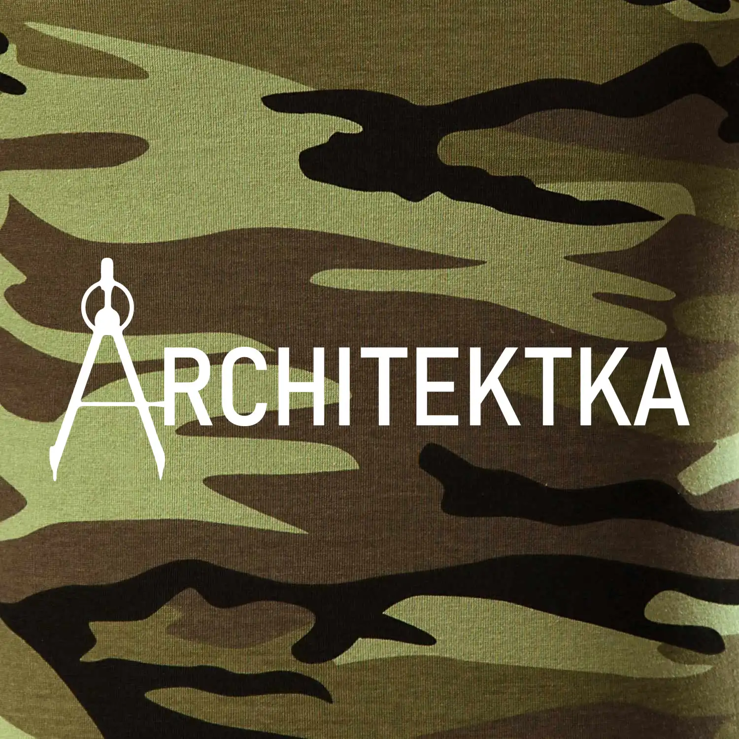Architektka nápis