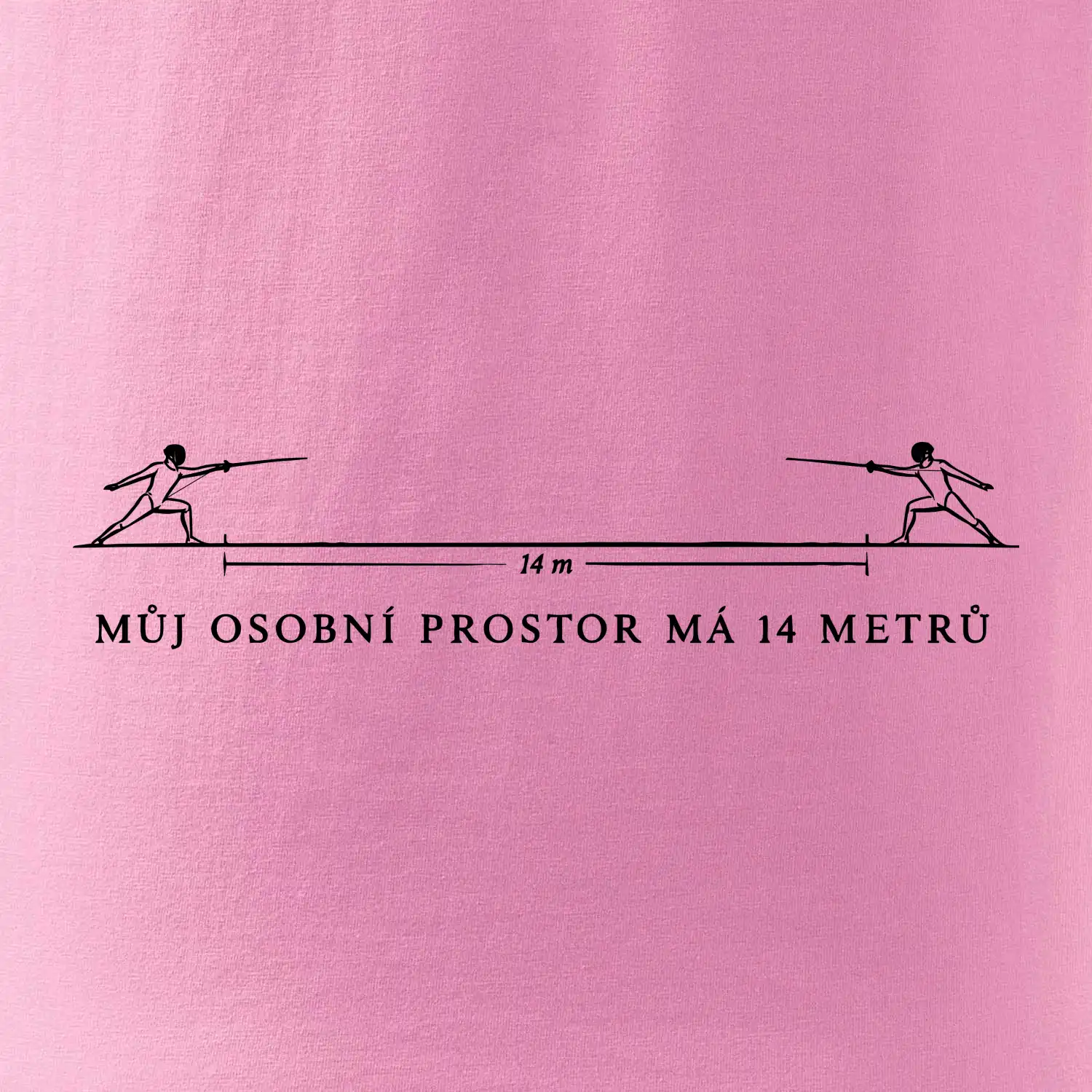 Můj osobní prostor má 14 metrů