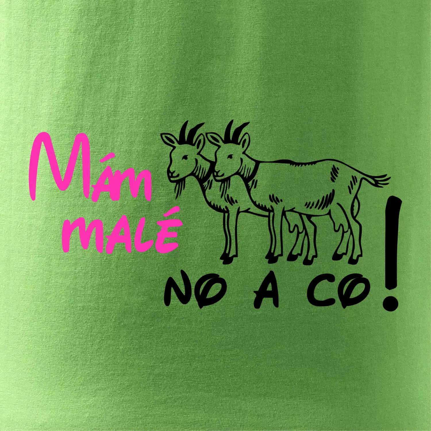 Mám malé kozičky! No a co!