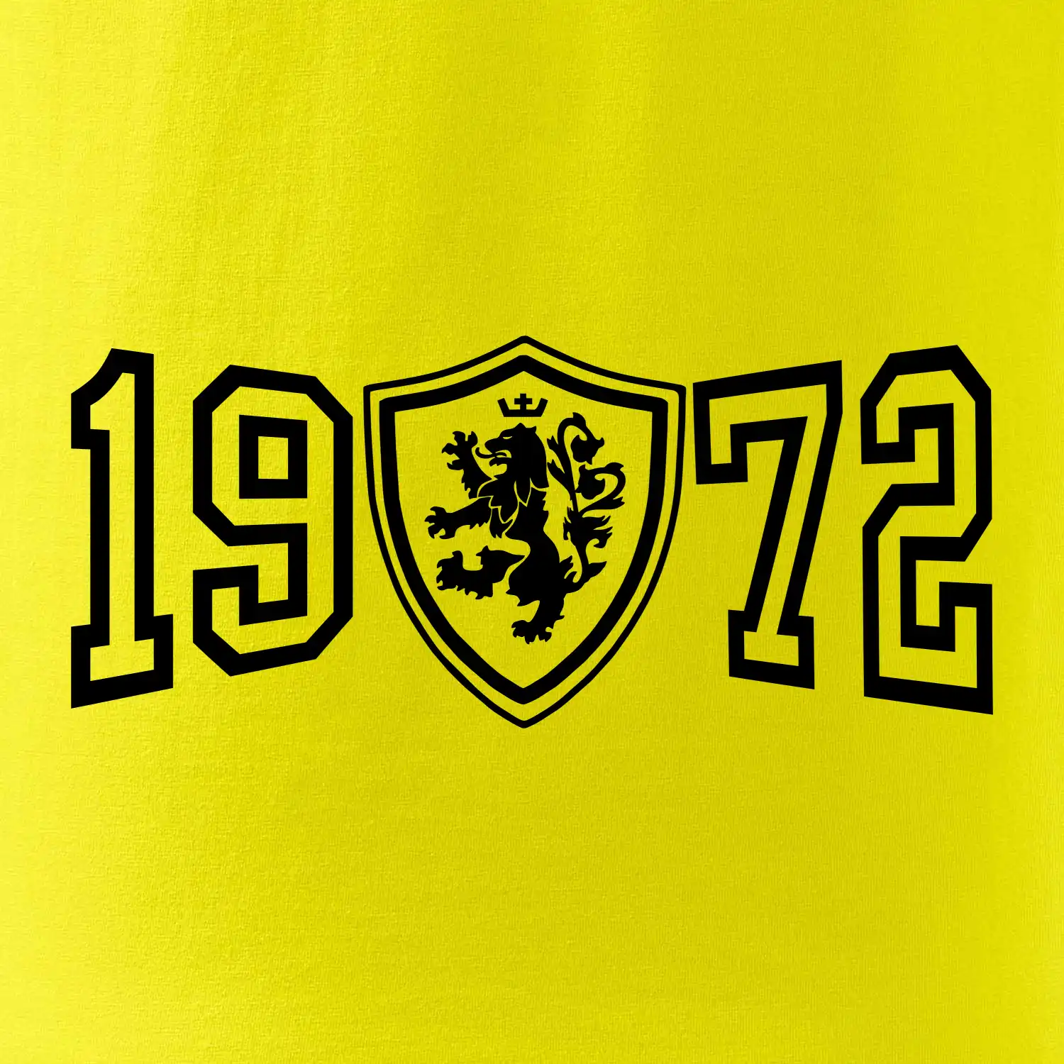 Narozeninový motiv - znak - 1972