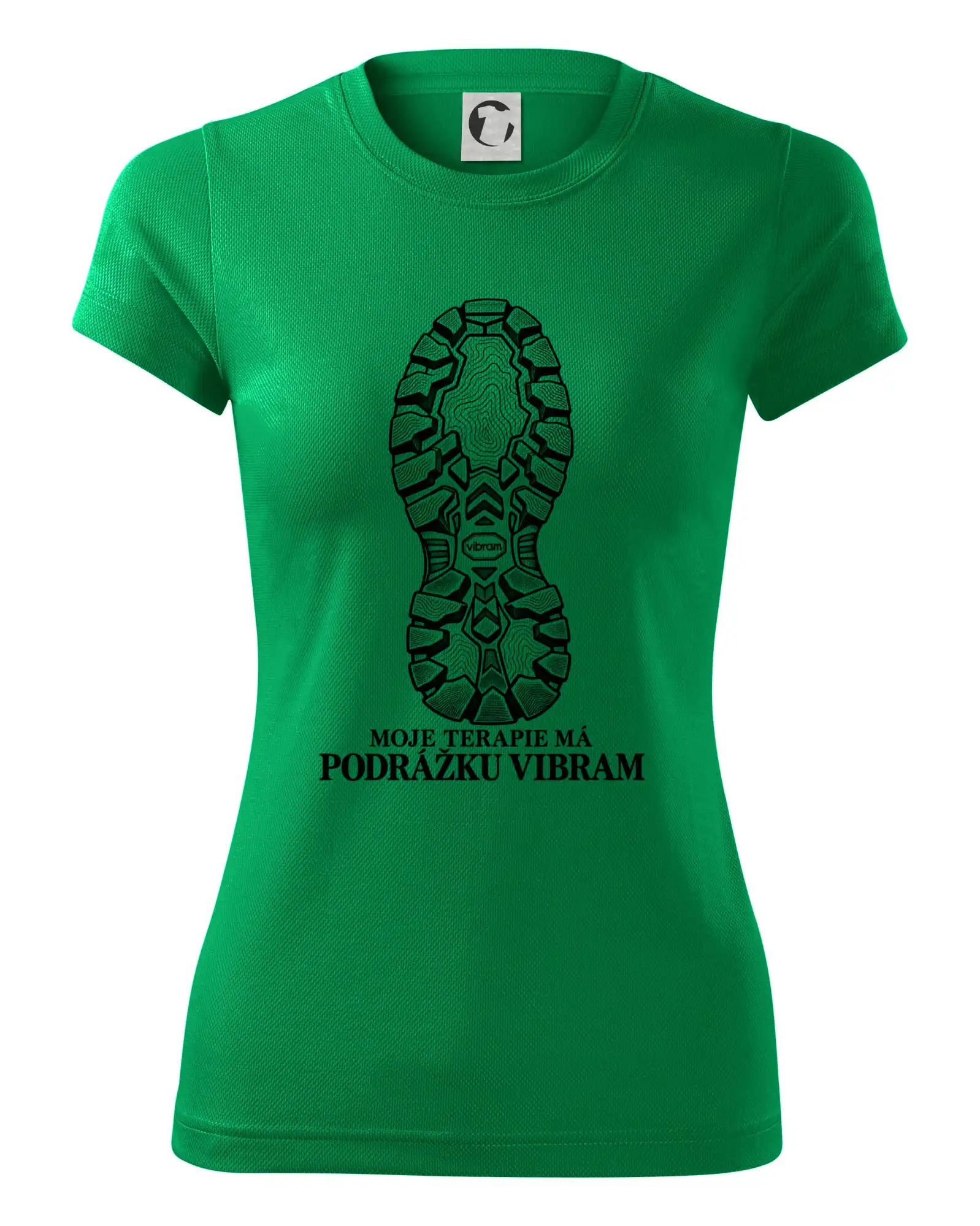 Moje terapie má podrážku Vibram