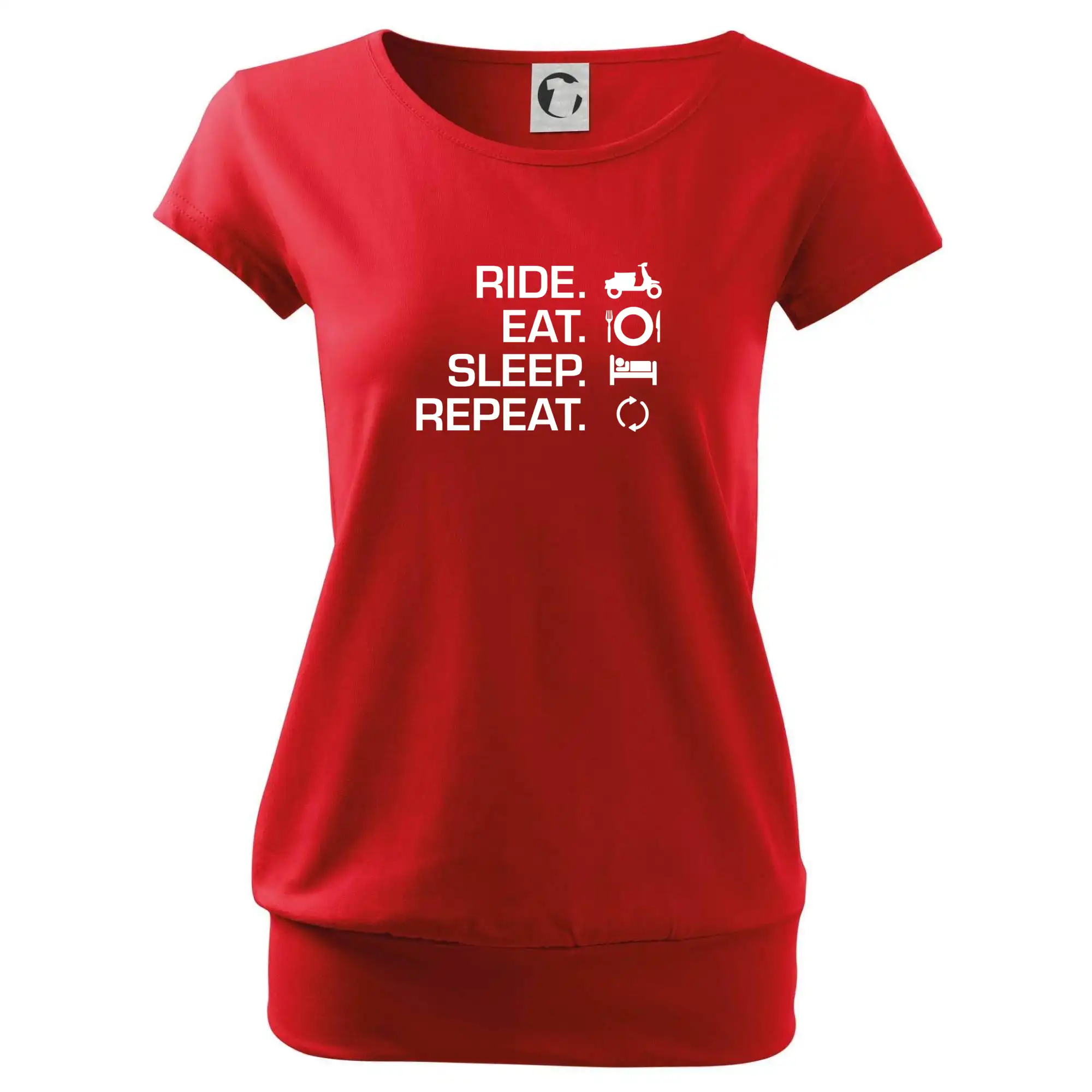 Ride Eat Sleep Repeat moto skútr