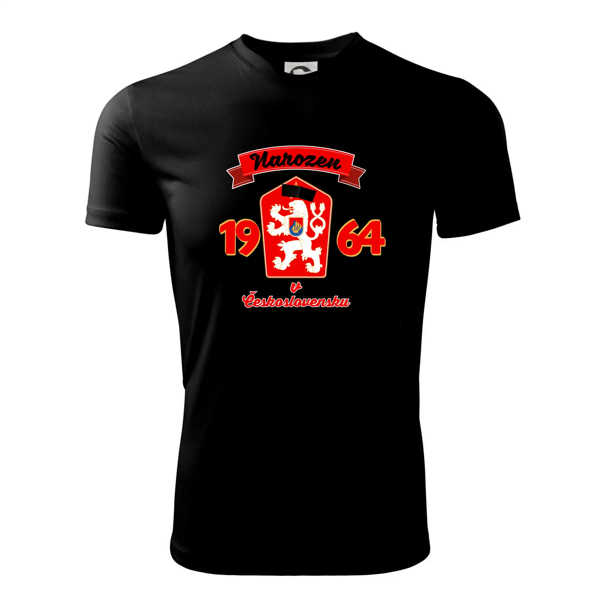 Narozen v Československu - Přelepený znak 1964