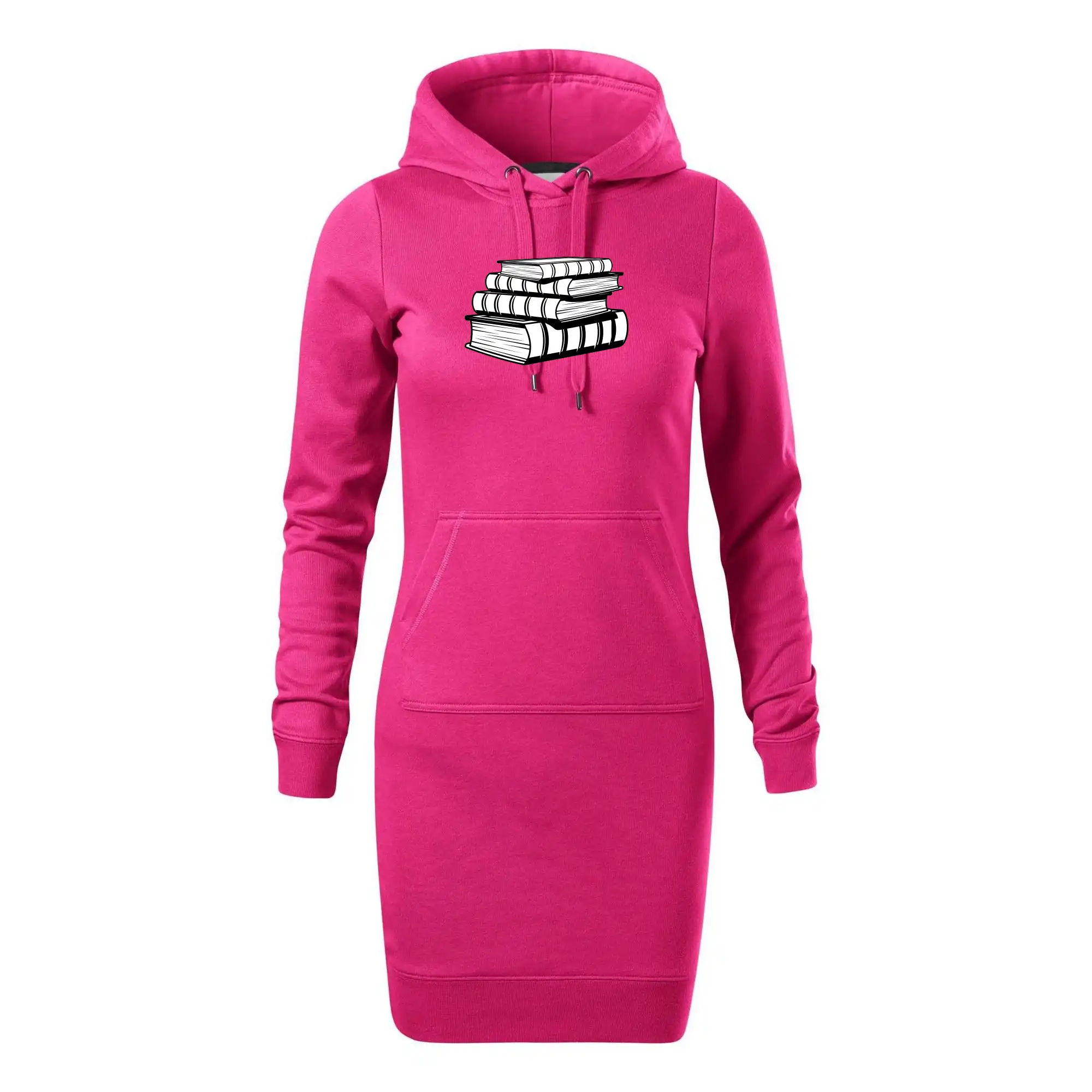 Knihy černobílé na sobě