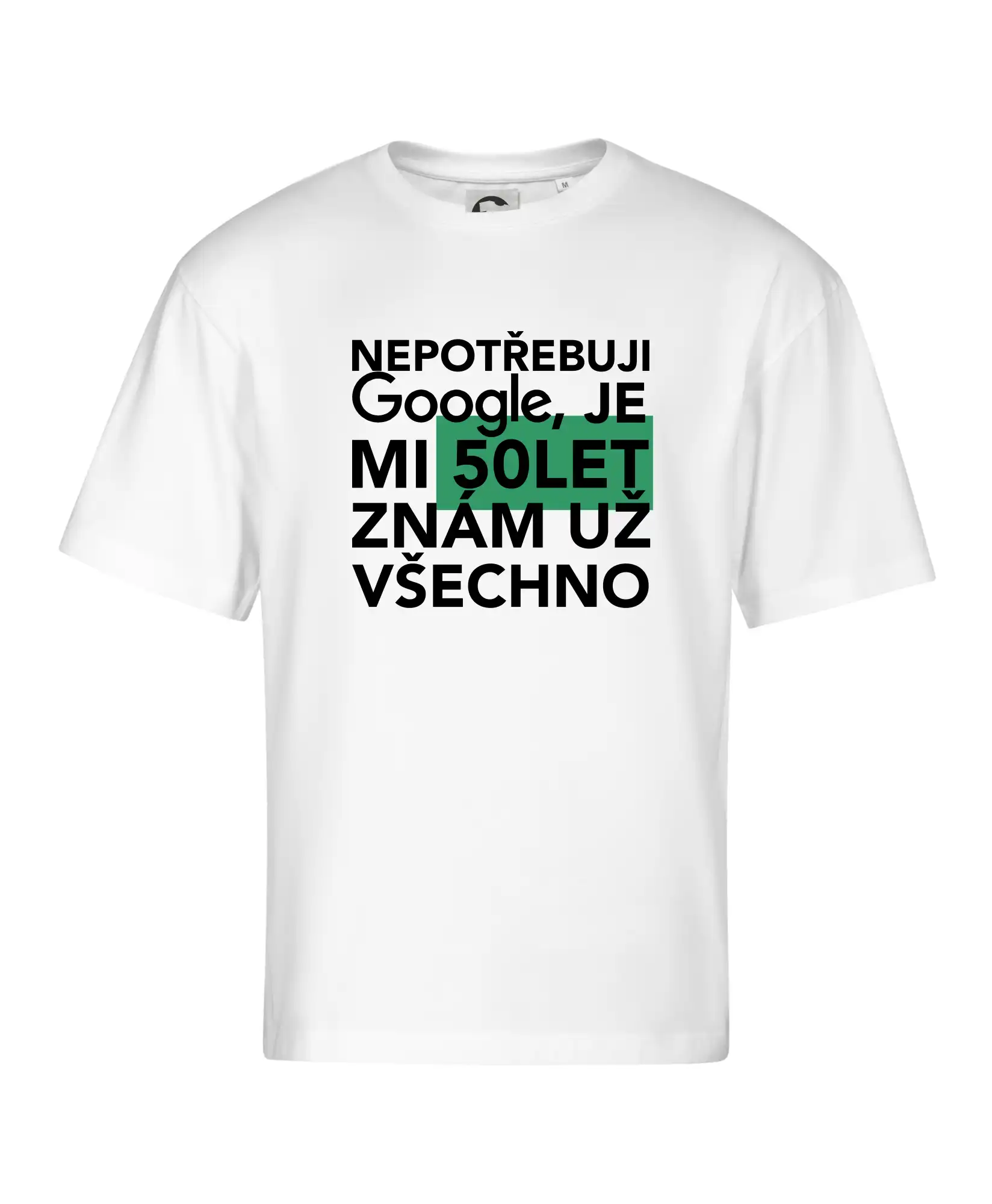 Nepotřebuji google, je mi 50 let