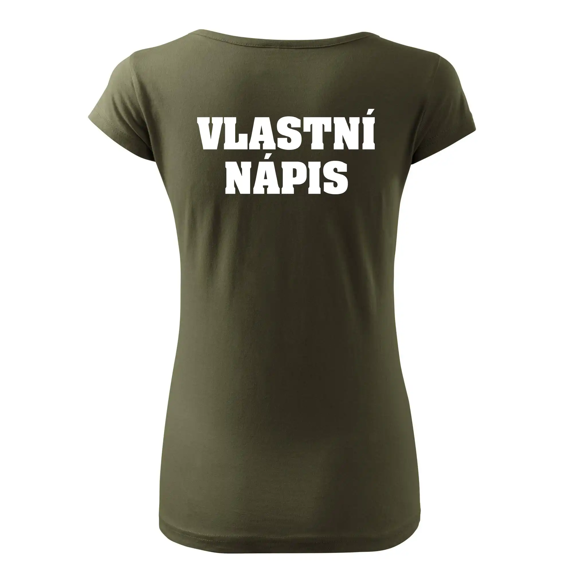 Hvězda života - vlastní nápis vpředu a vzadu