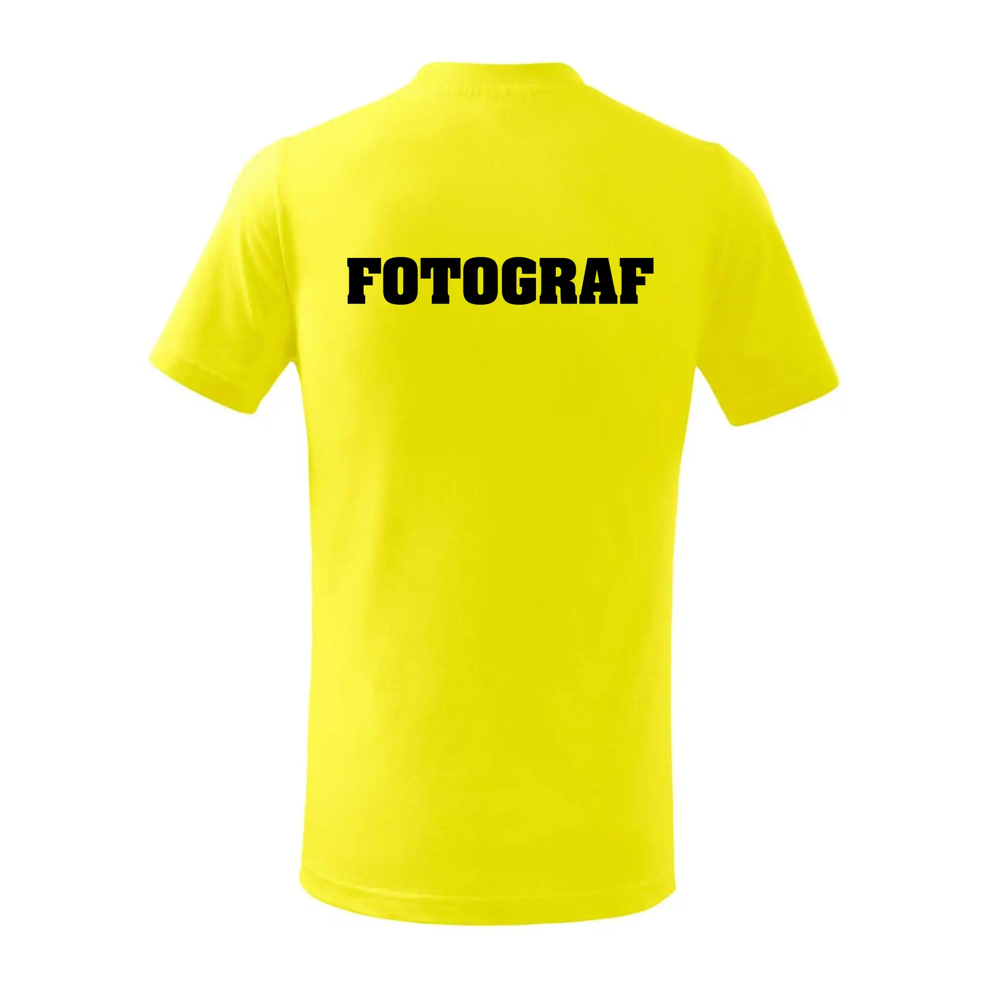 Novinář nápis - Fotograf
