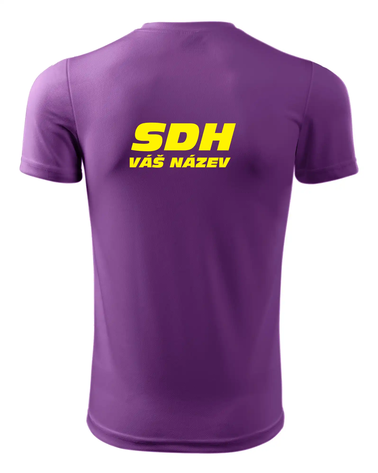 Hasičský sport SDH + váš název ŽLUTÁ