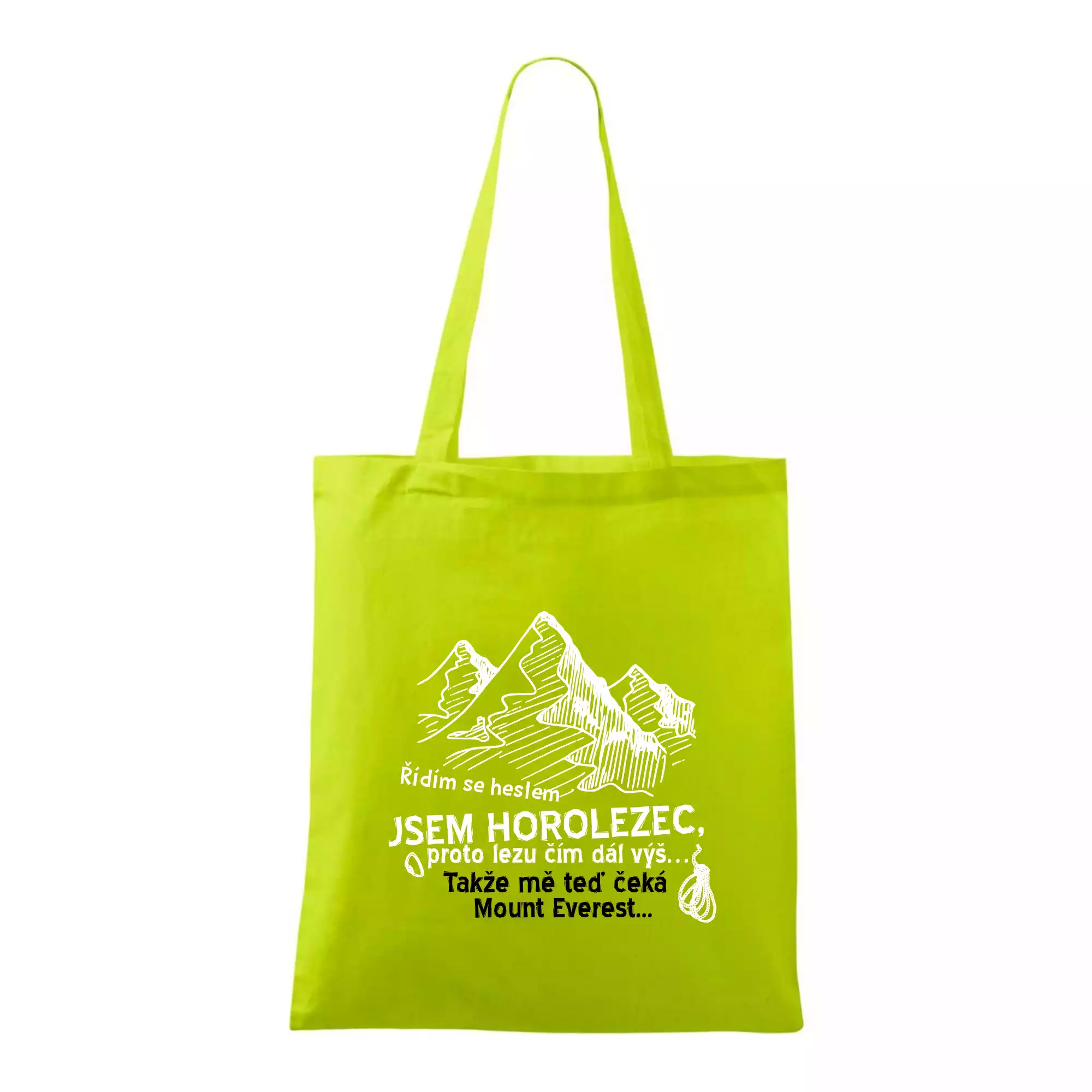 Jsem horolezec, proto lezu čím dál výš