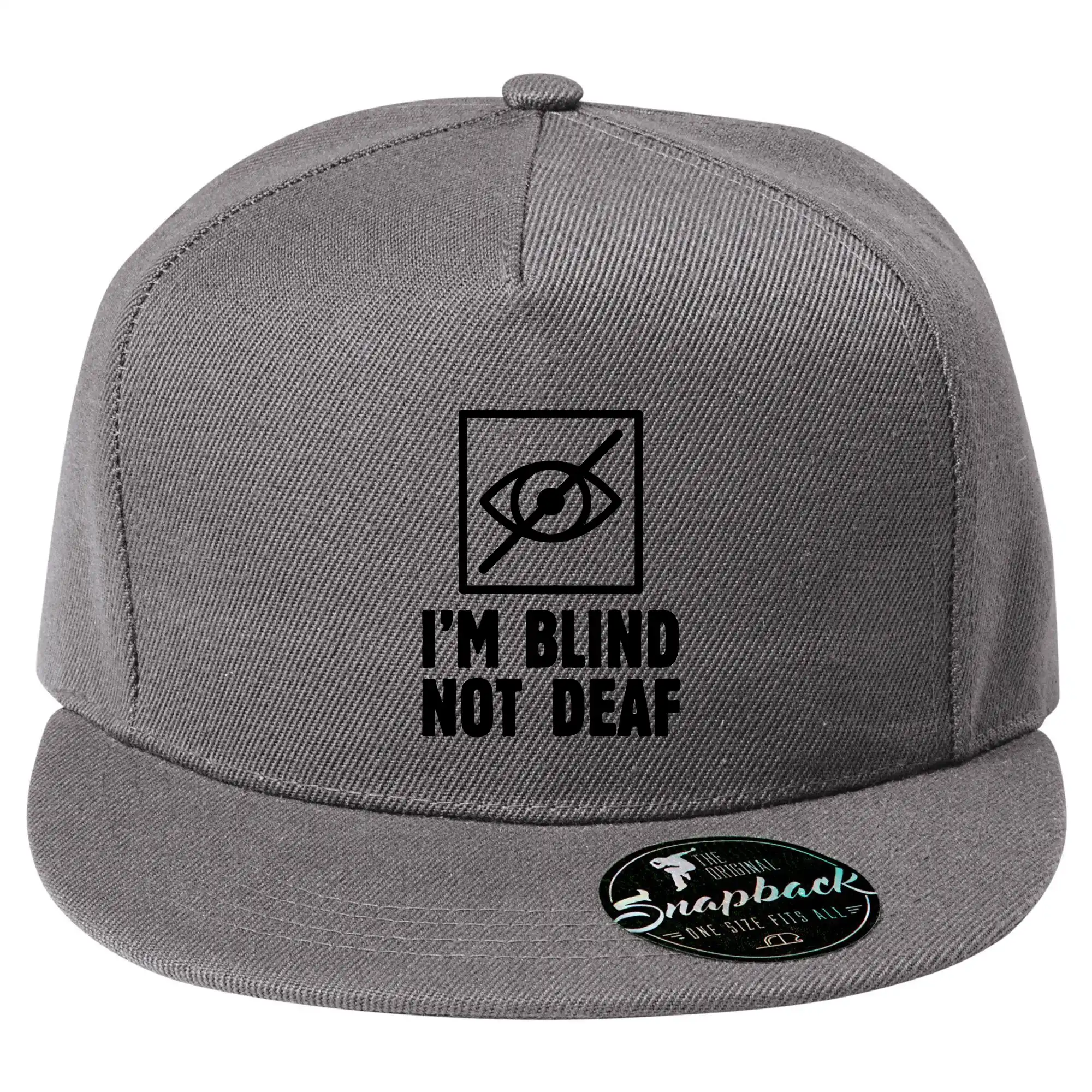 I'm blind not deaf