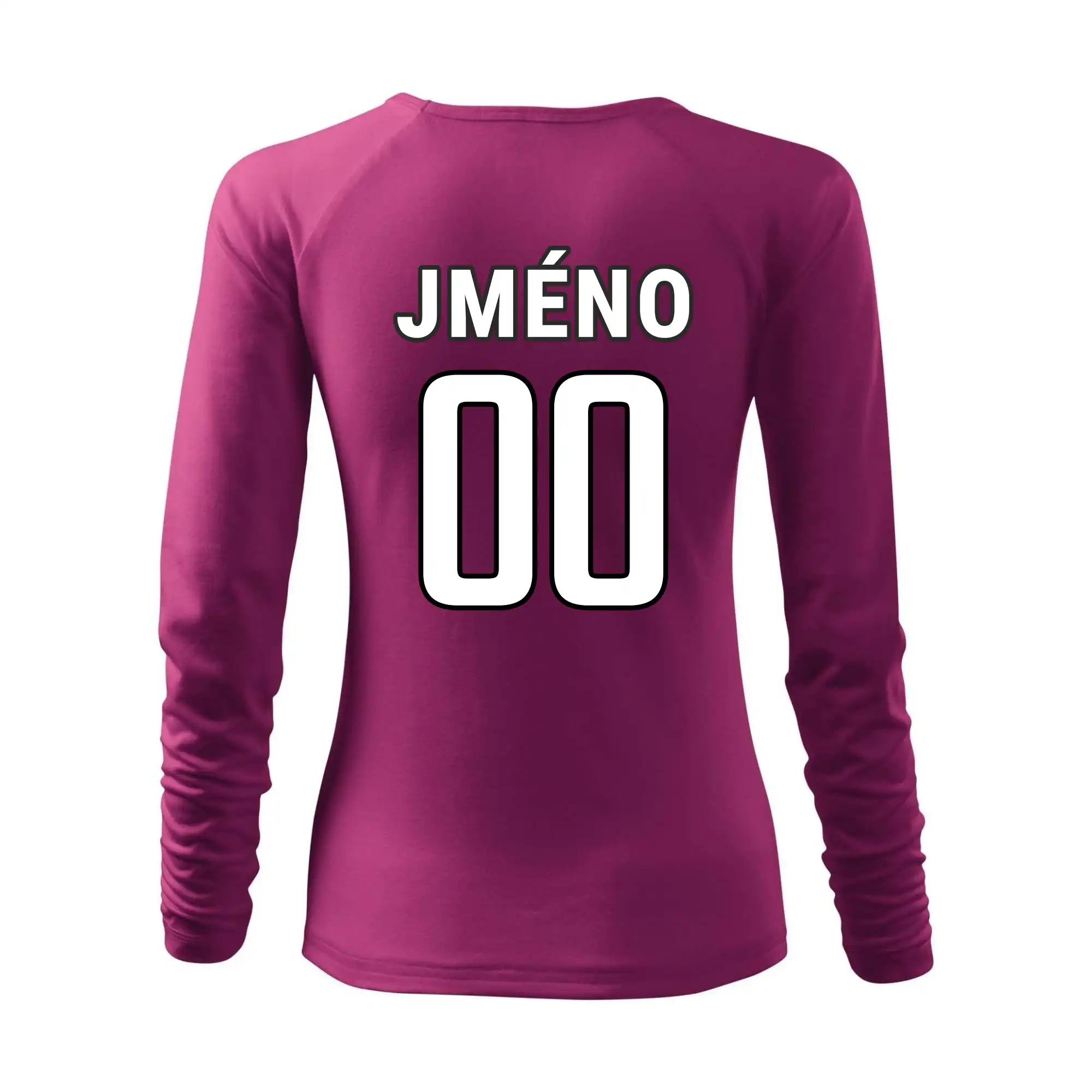 Florbalový  dres - vlastní jméno a číslo