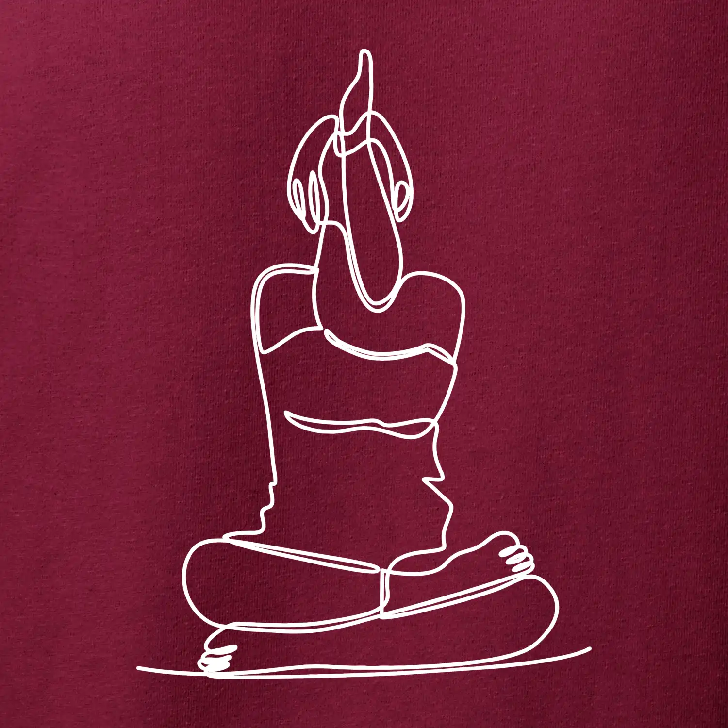 Jóga v sedu jedním tahem