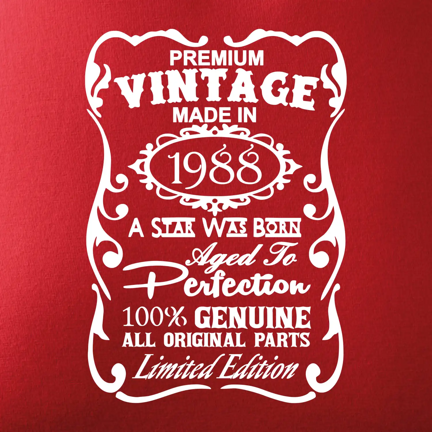 Vintage Etiketa - 1988