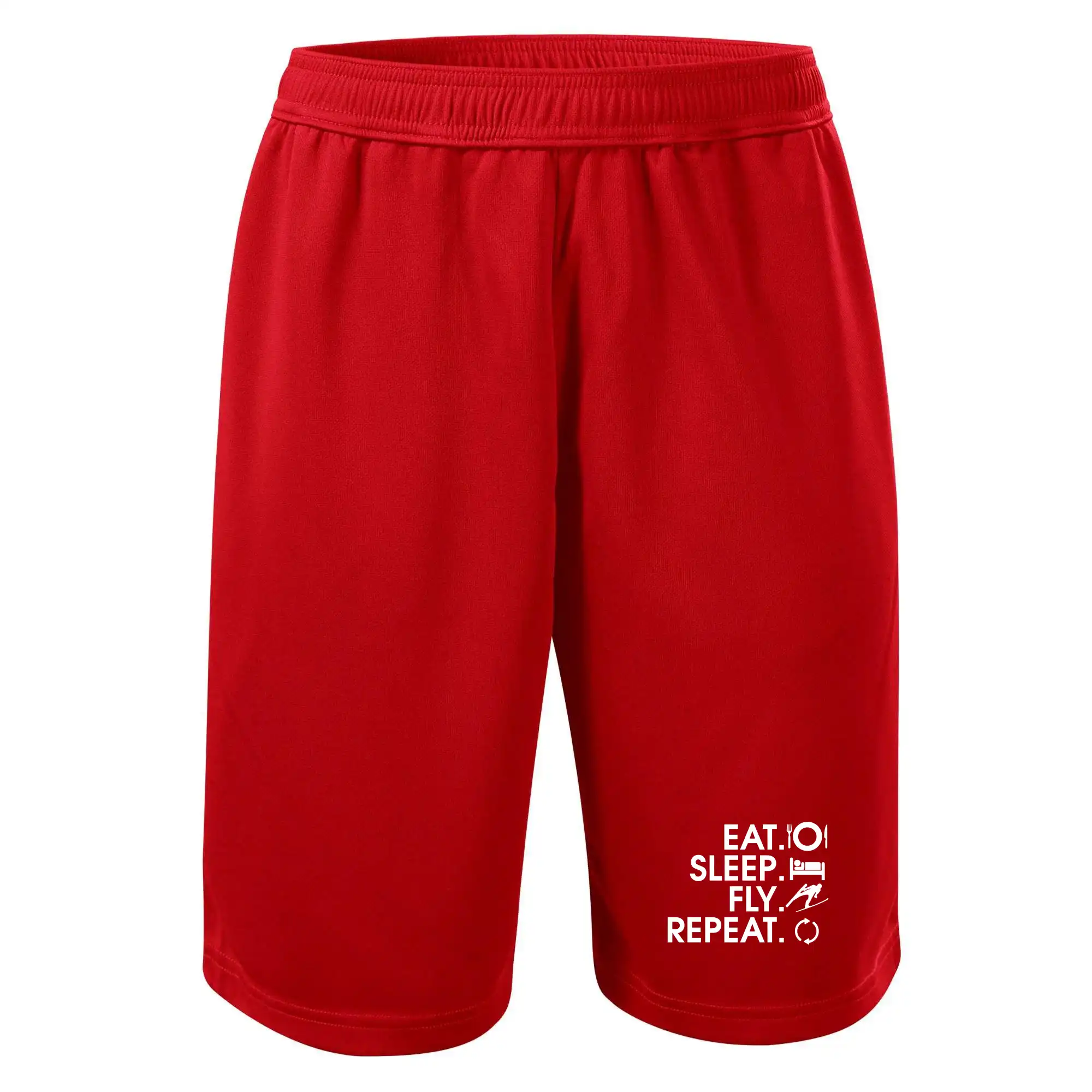 Eat sleep fly repeat - skoky na lyžích