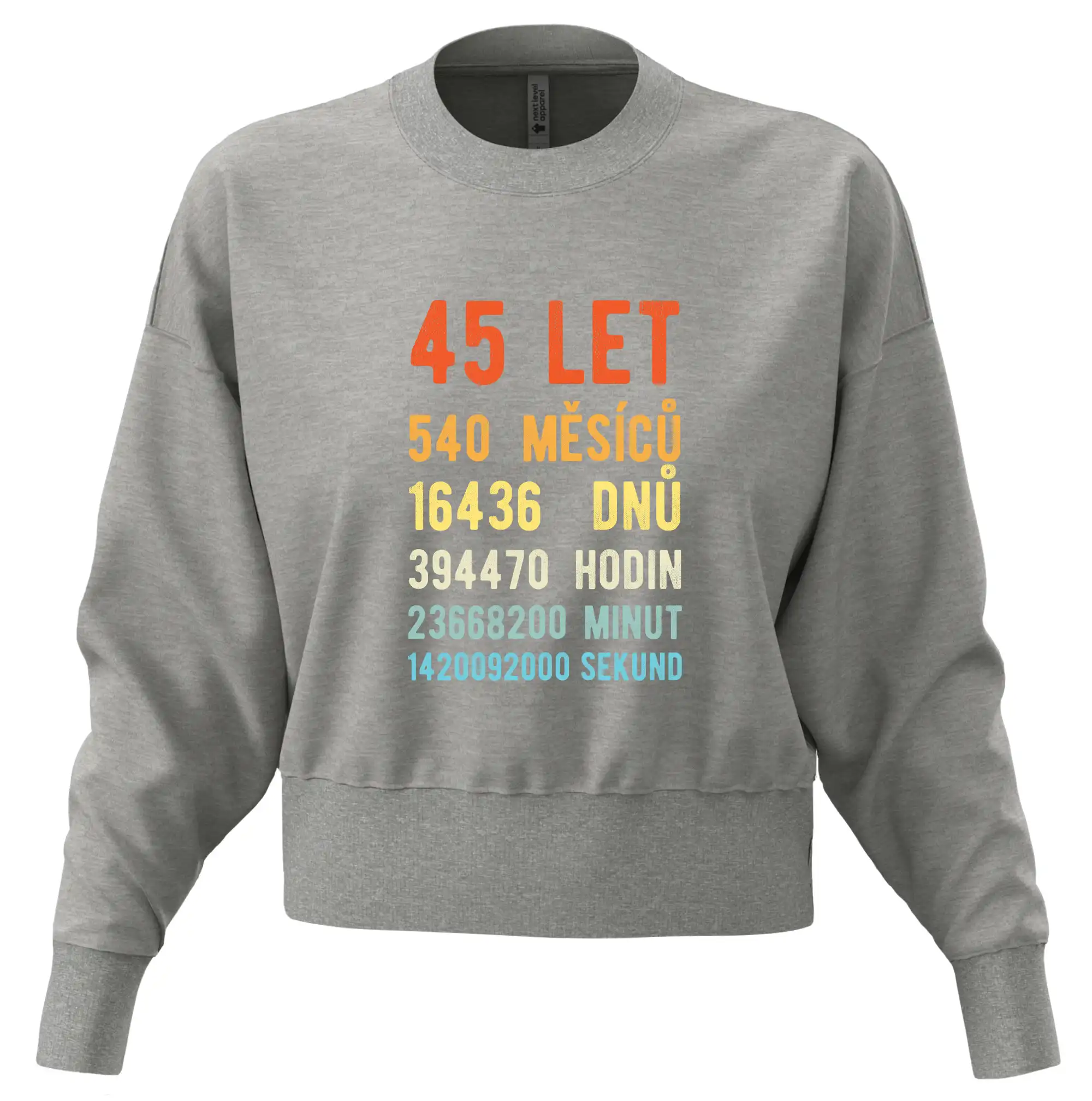 Narozeniny 45 přepočet času