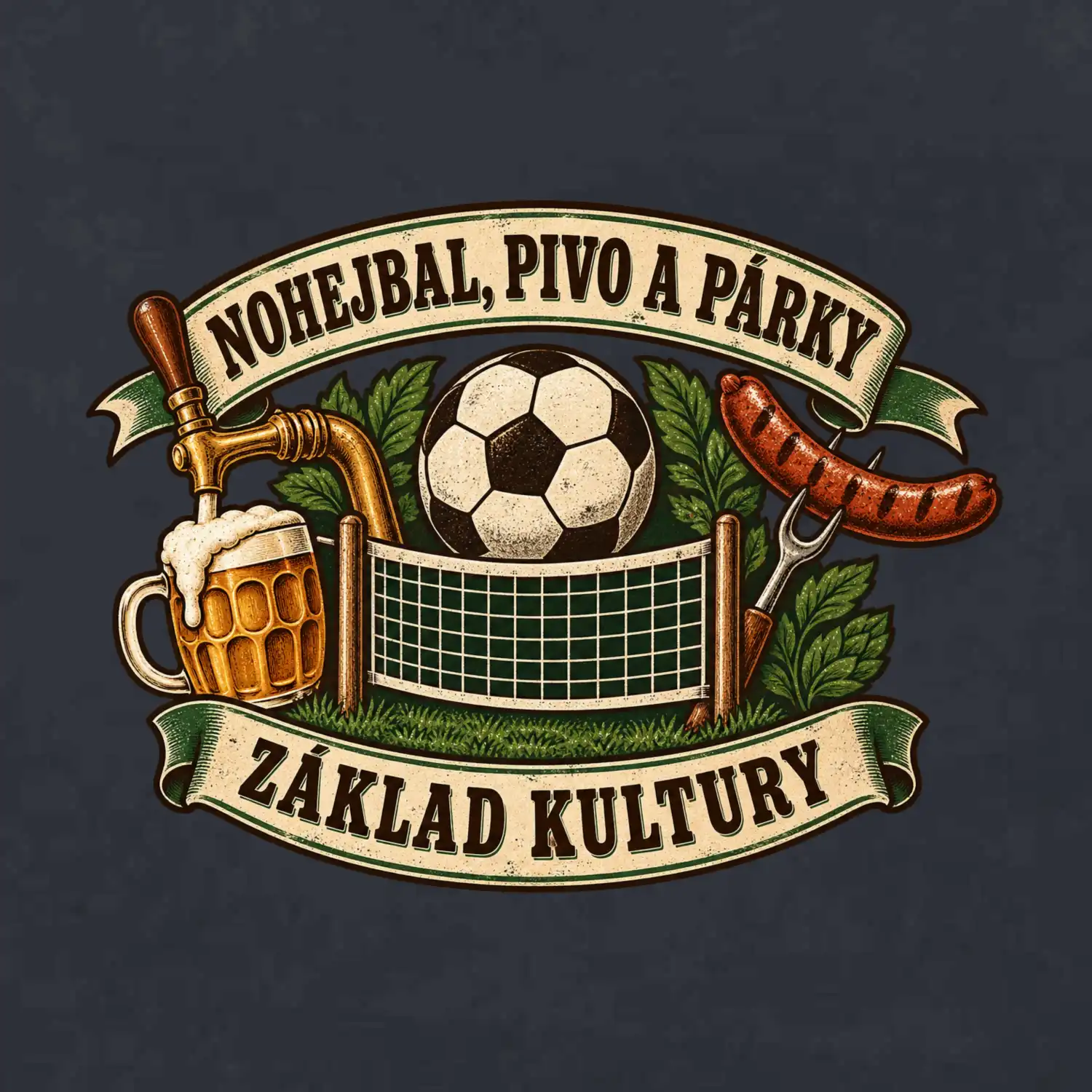 Nohejbal pivo a párky