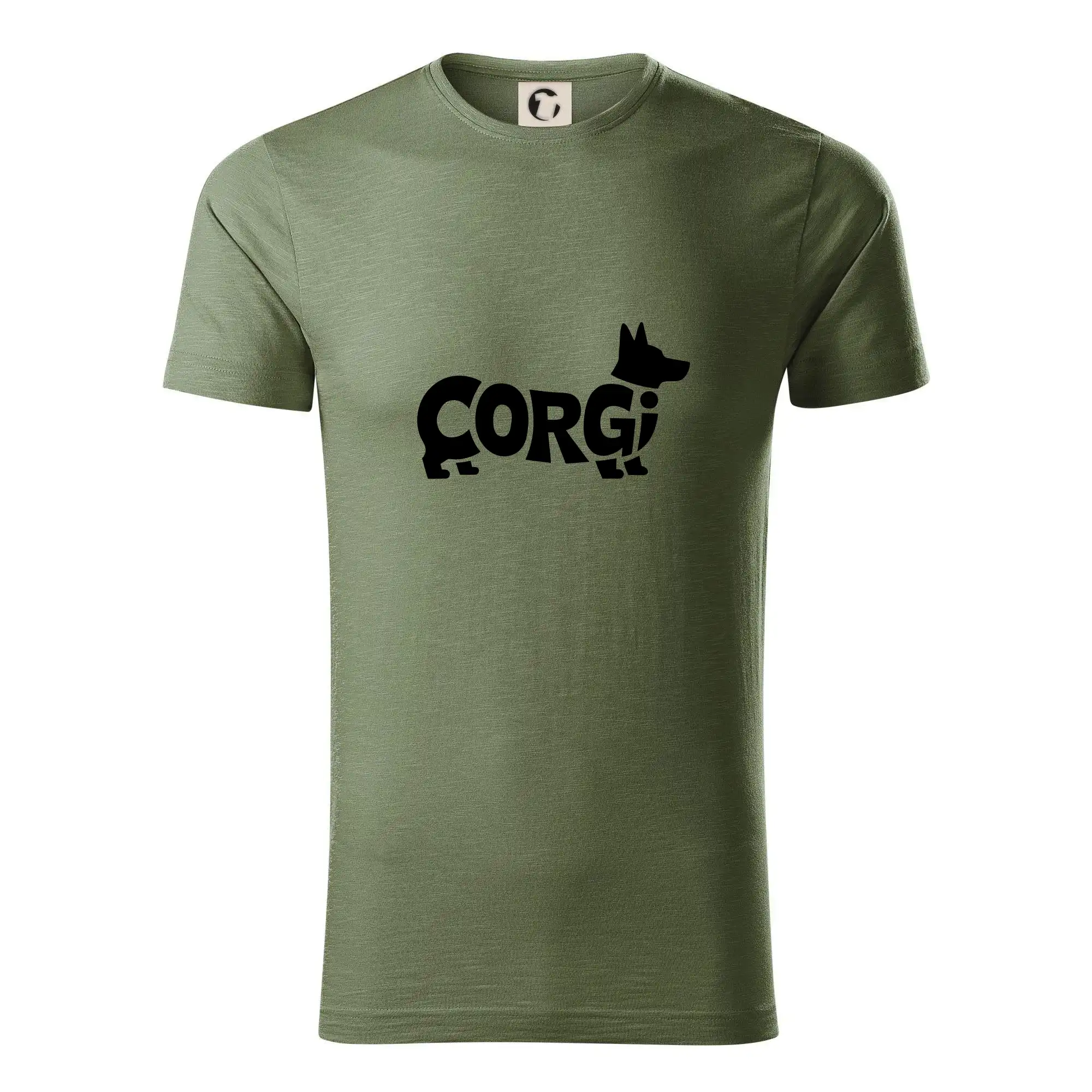 Corgi nápis v těle