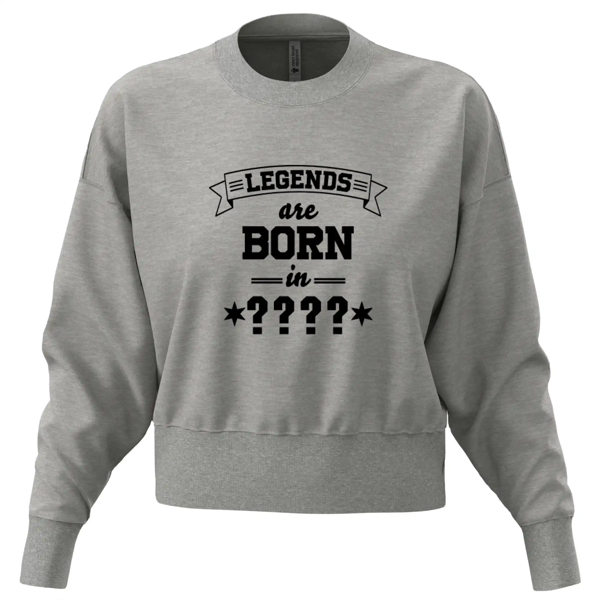 Legends are born in (tvůj měsíc narození)