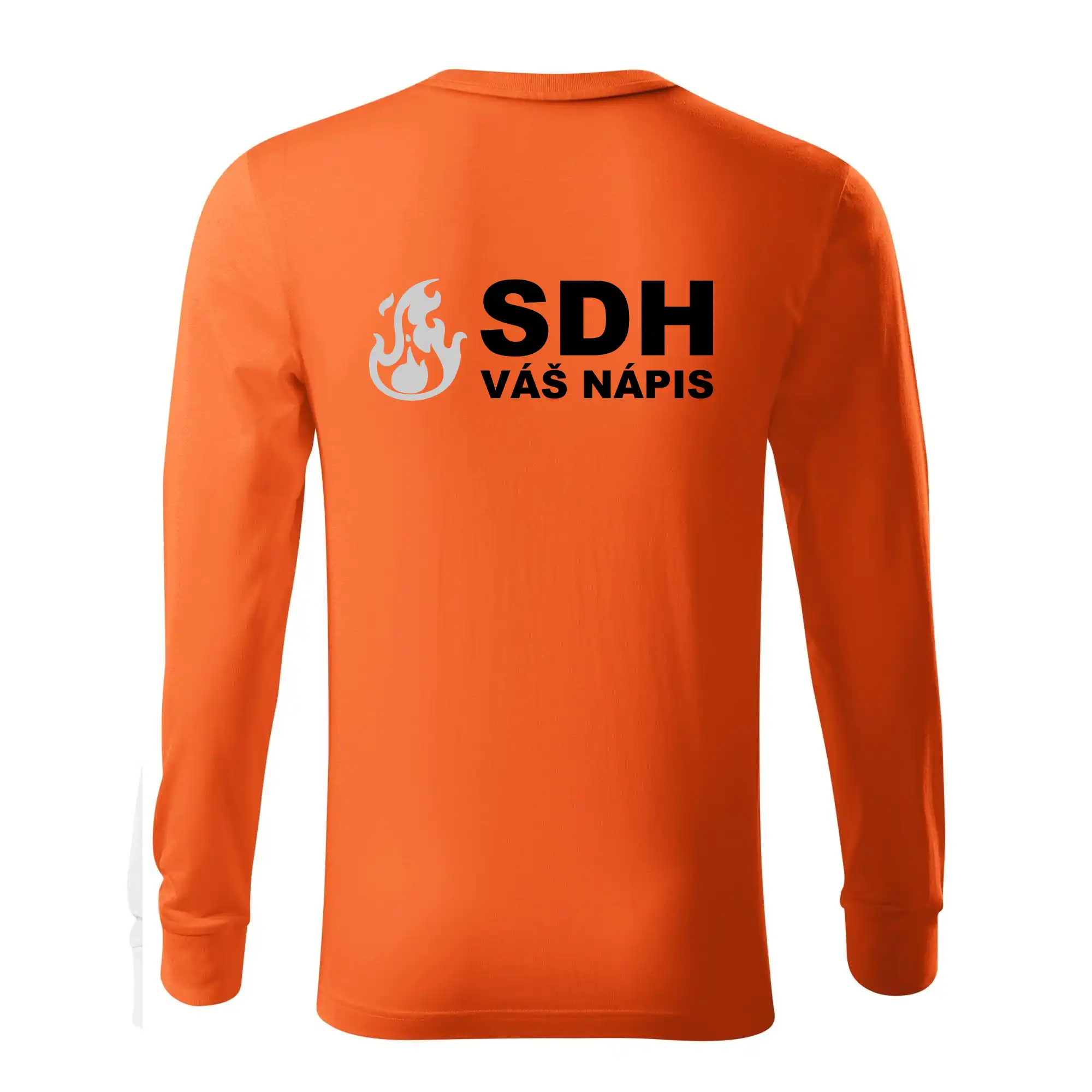SDH REFLEXNÍ nápis (oheň, firesport, název sboru - vlastní nápis)