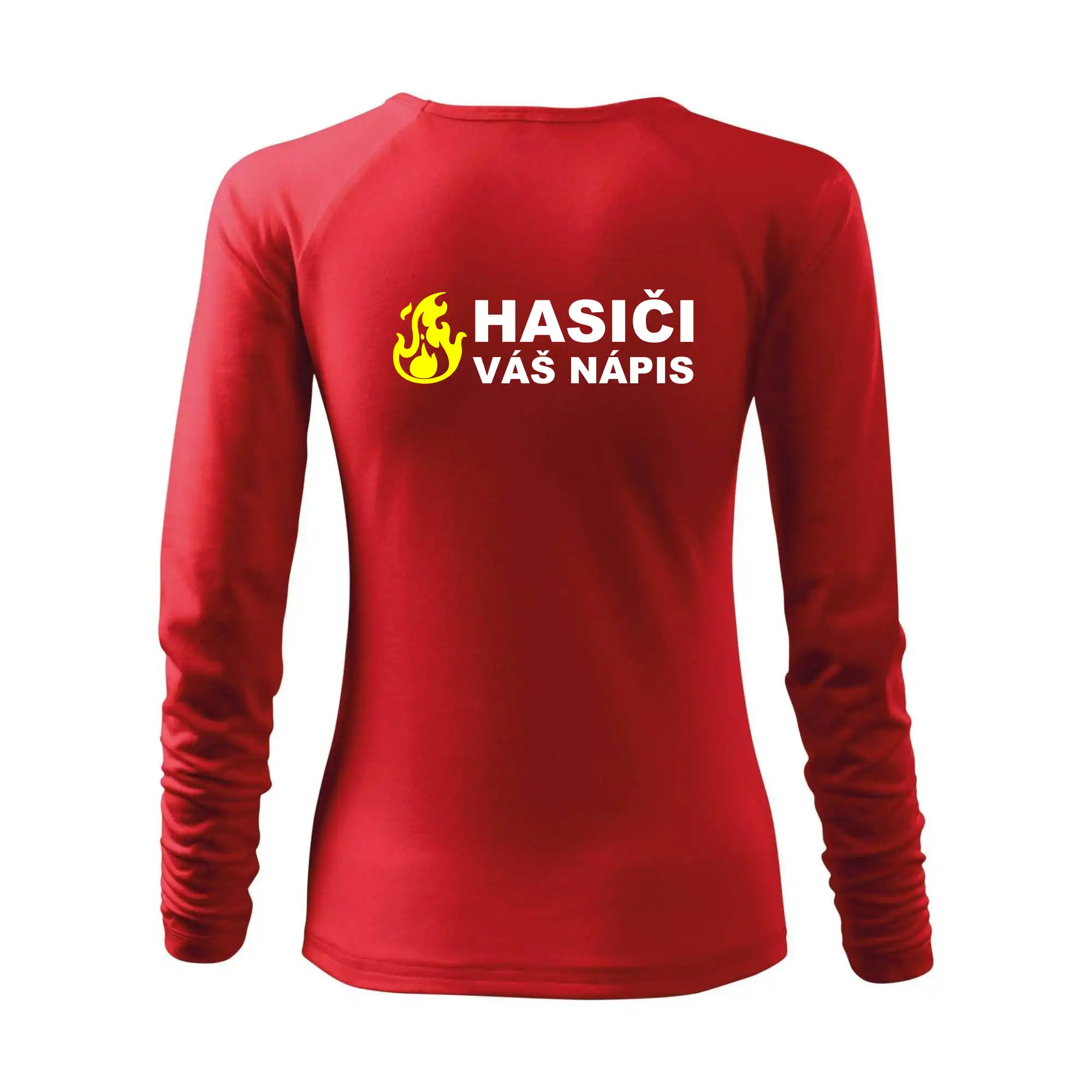 Hasiči (oheň,  Firesport, název sboru - vlastní nápis)