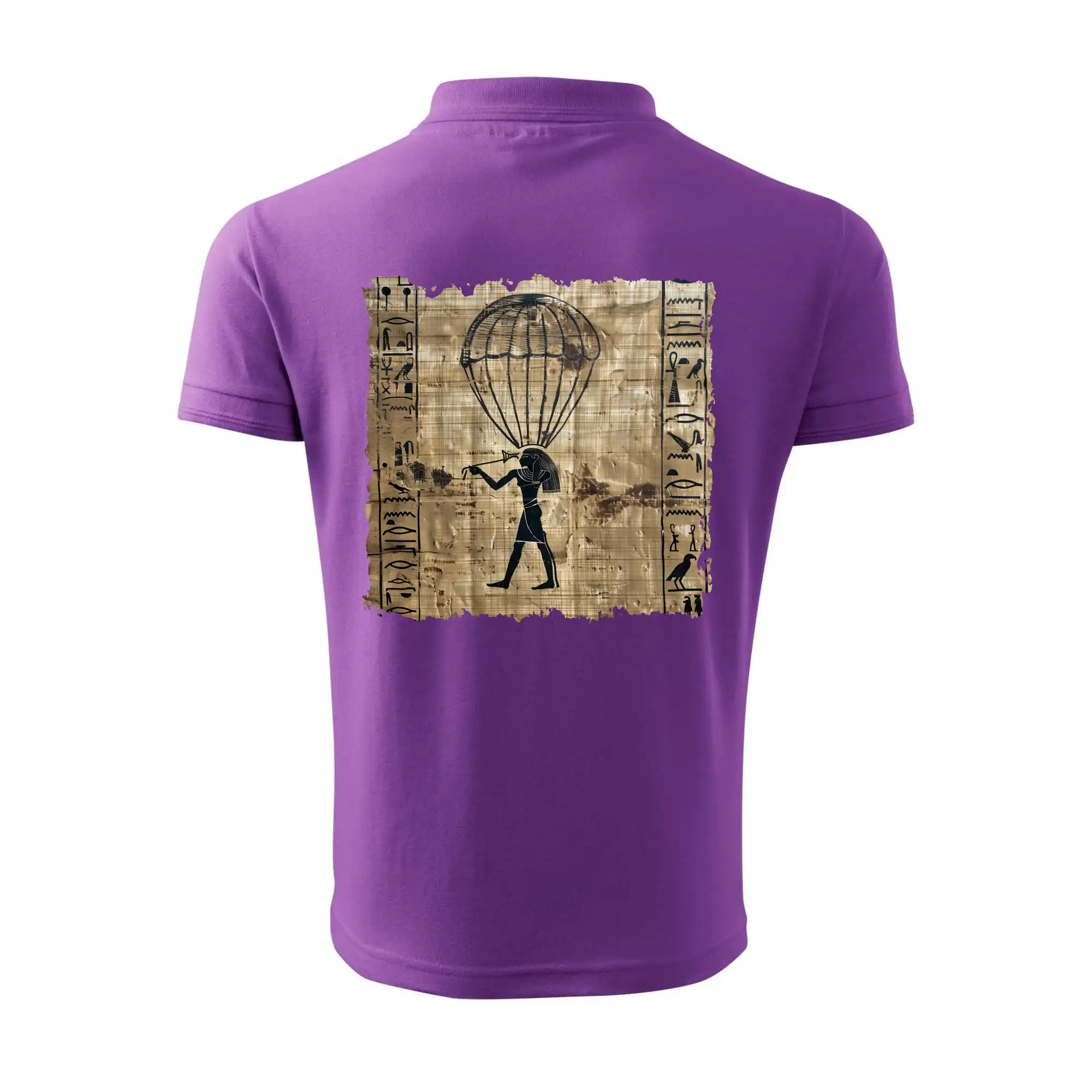 Egyptské hieroglyfy parašutista