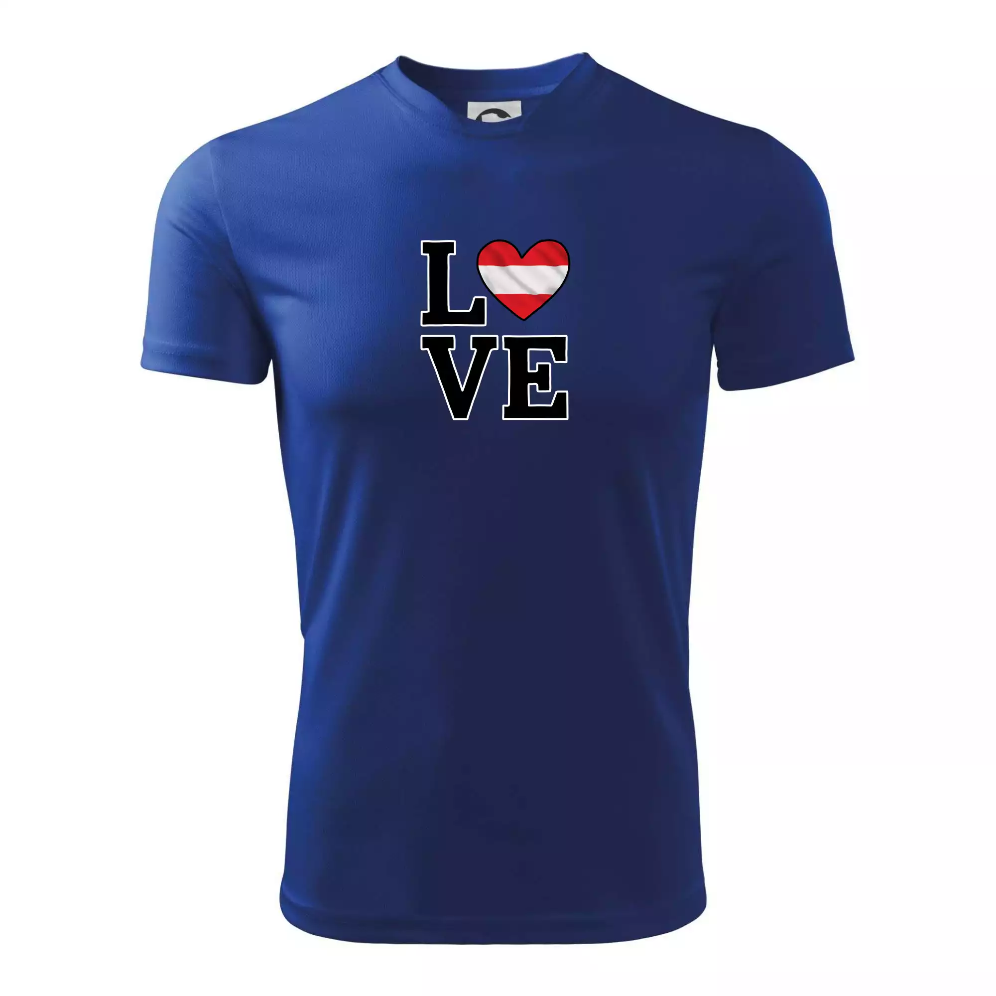 Love Rakouská vlajka