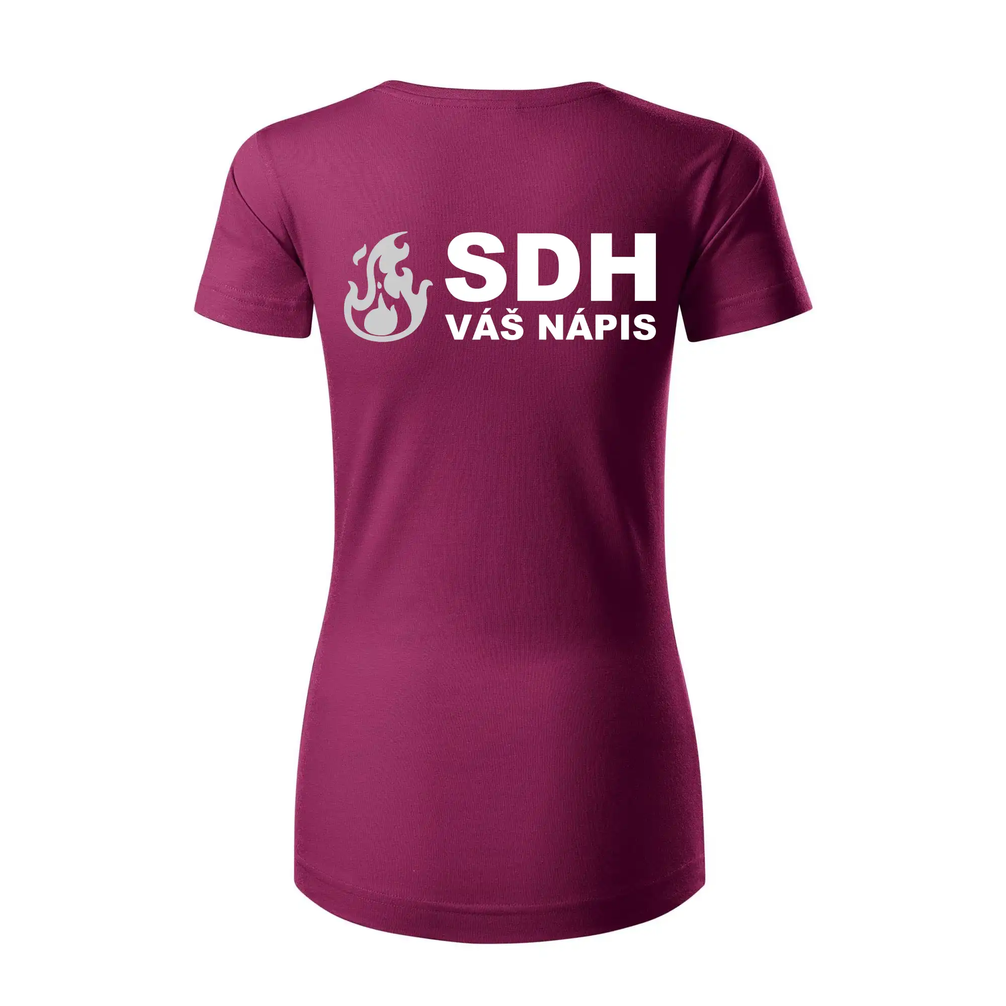 SDH REFLEXNÍ nápis (oheň, firesport, název sboru - vlastní nápis)