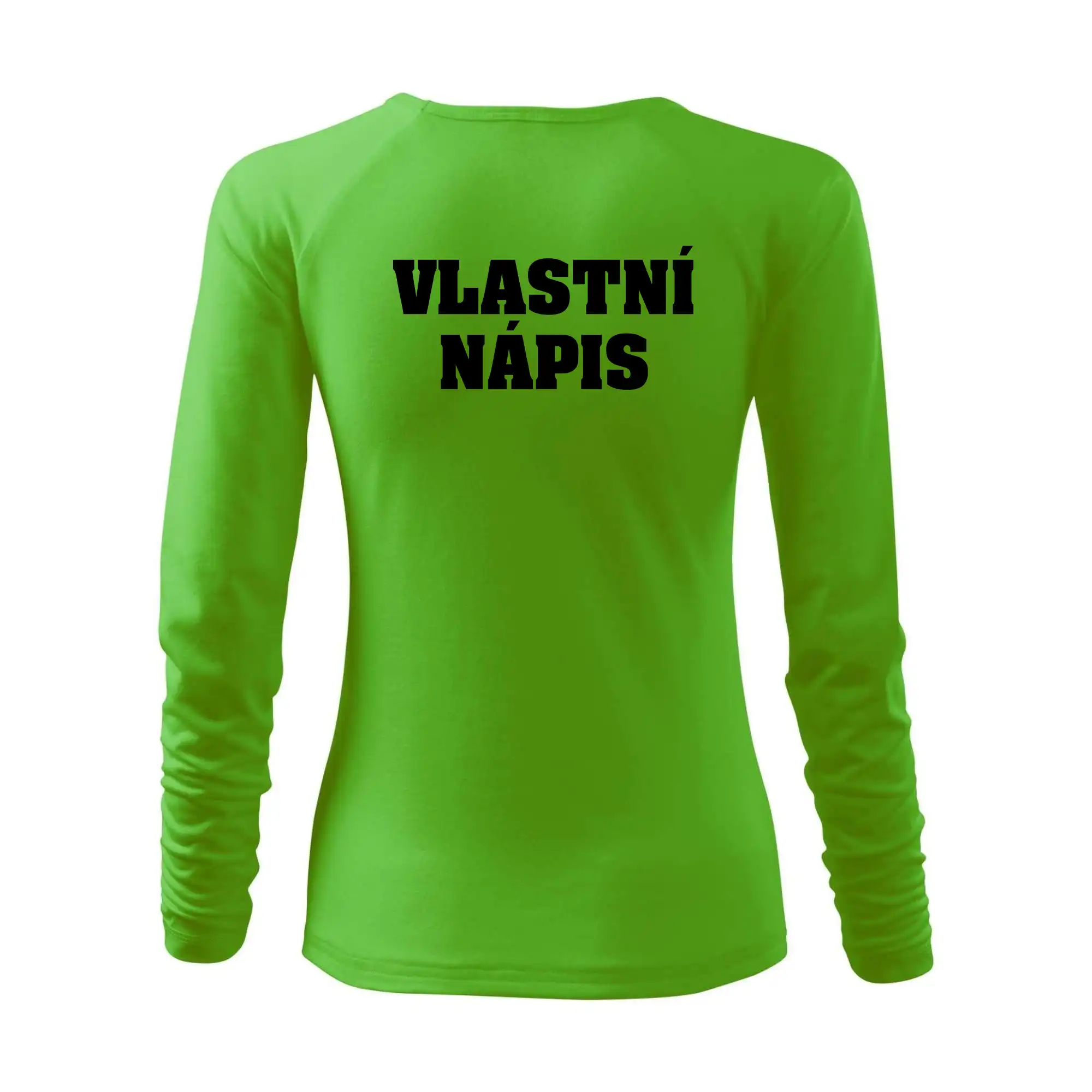 Hvězda života - vlastní nápis vpředu a vzadu