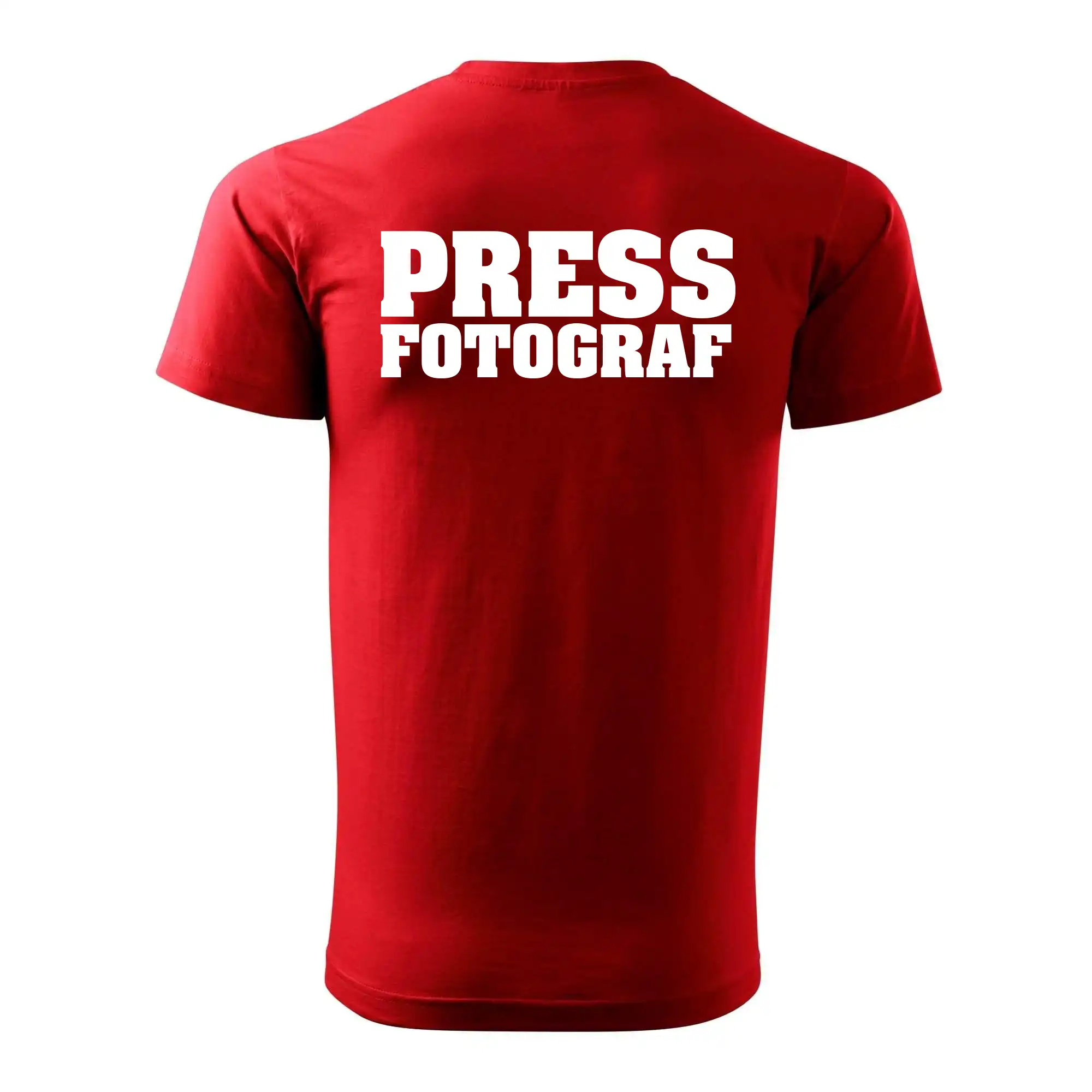 Novinář nápis - Press Fotograf