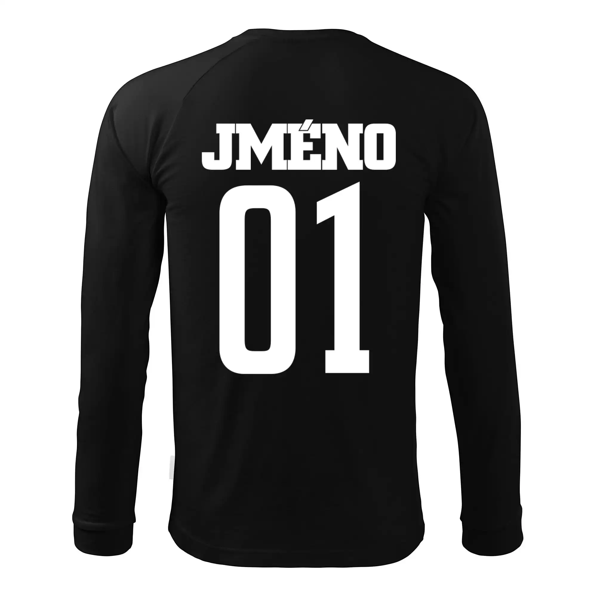 Fotbalový dres - vlastní jméno a číslo