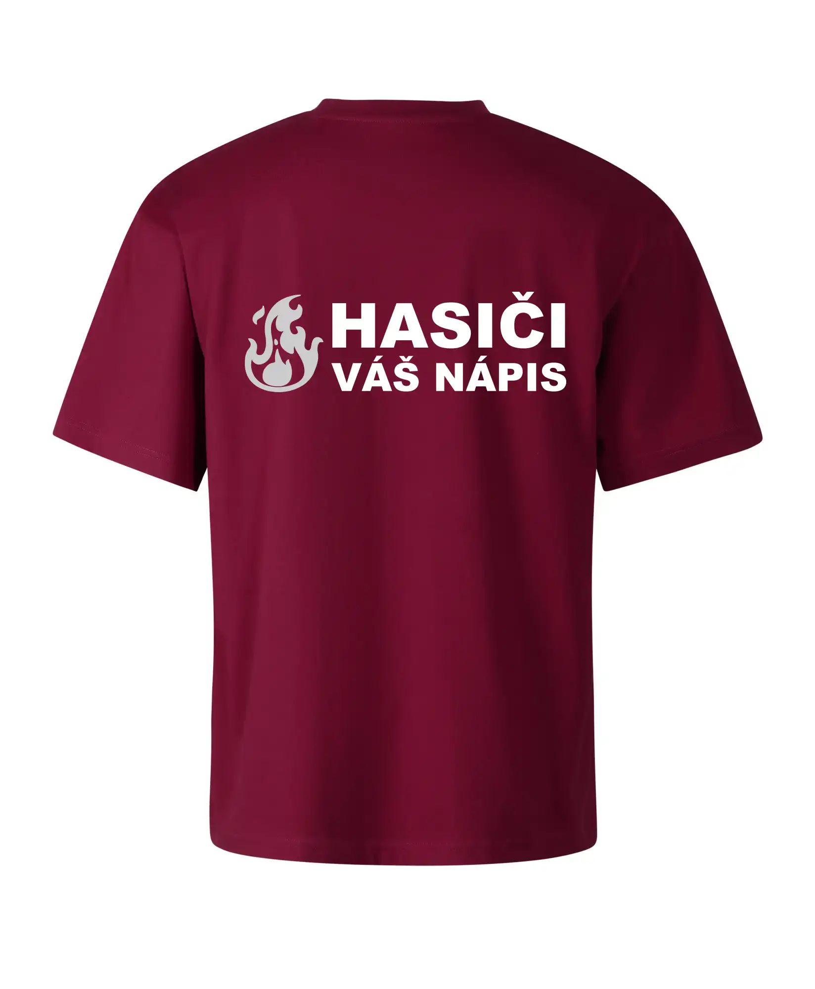 Hasiči REFLEXNÍ (oheň, Firesport, název sboru - vlastní nápis)