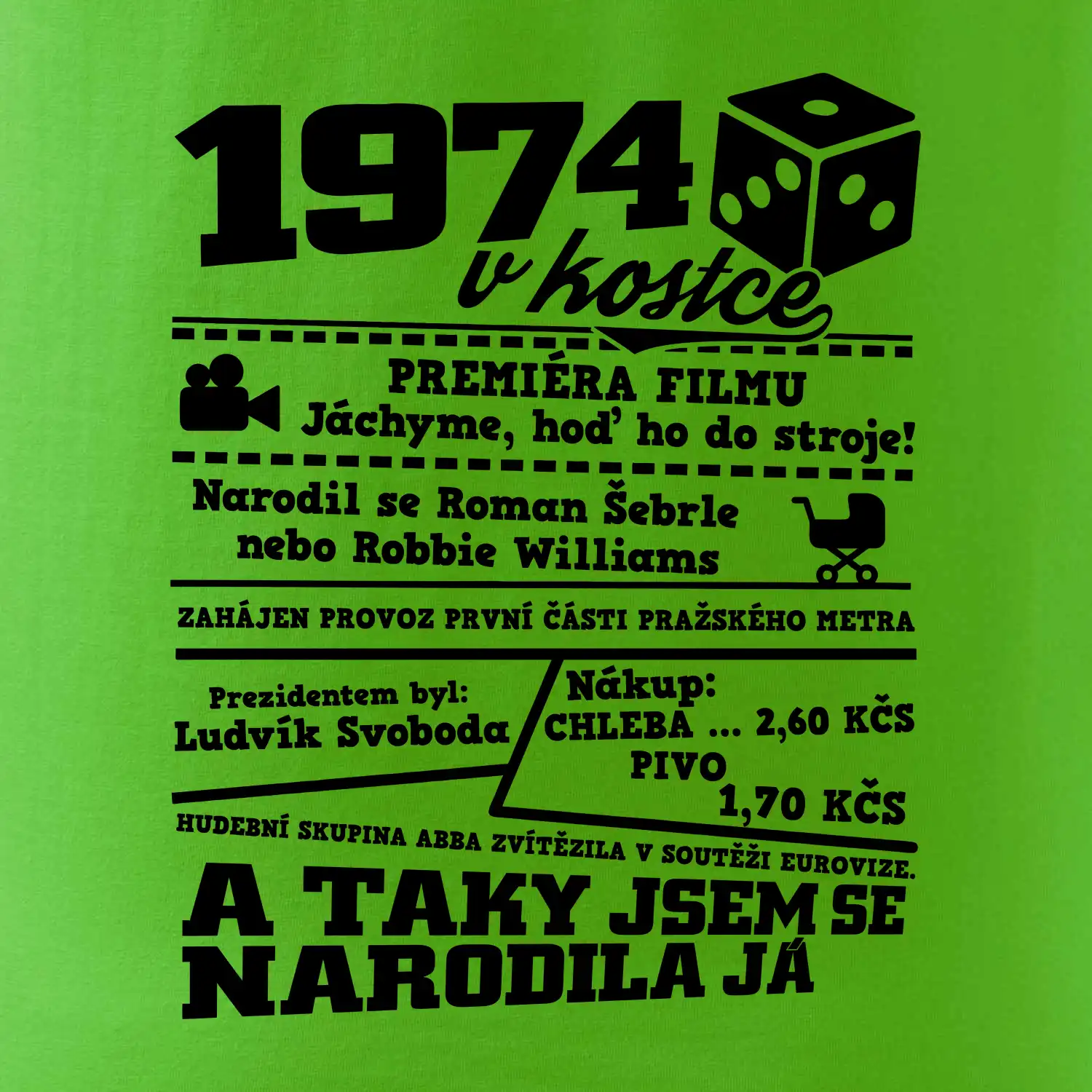 1974 v kostce