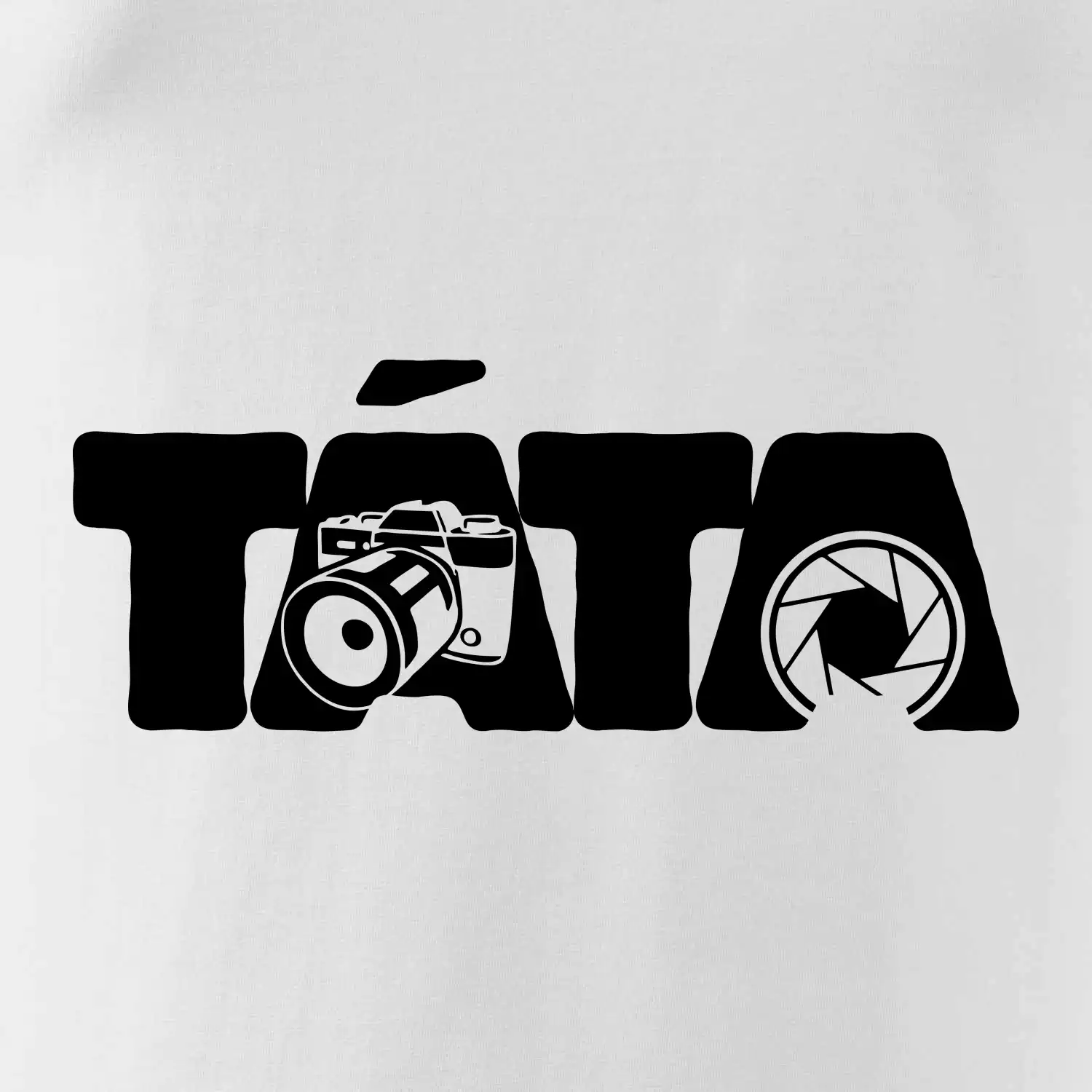 Táta nápis - fotograf