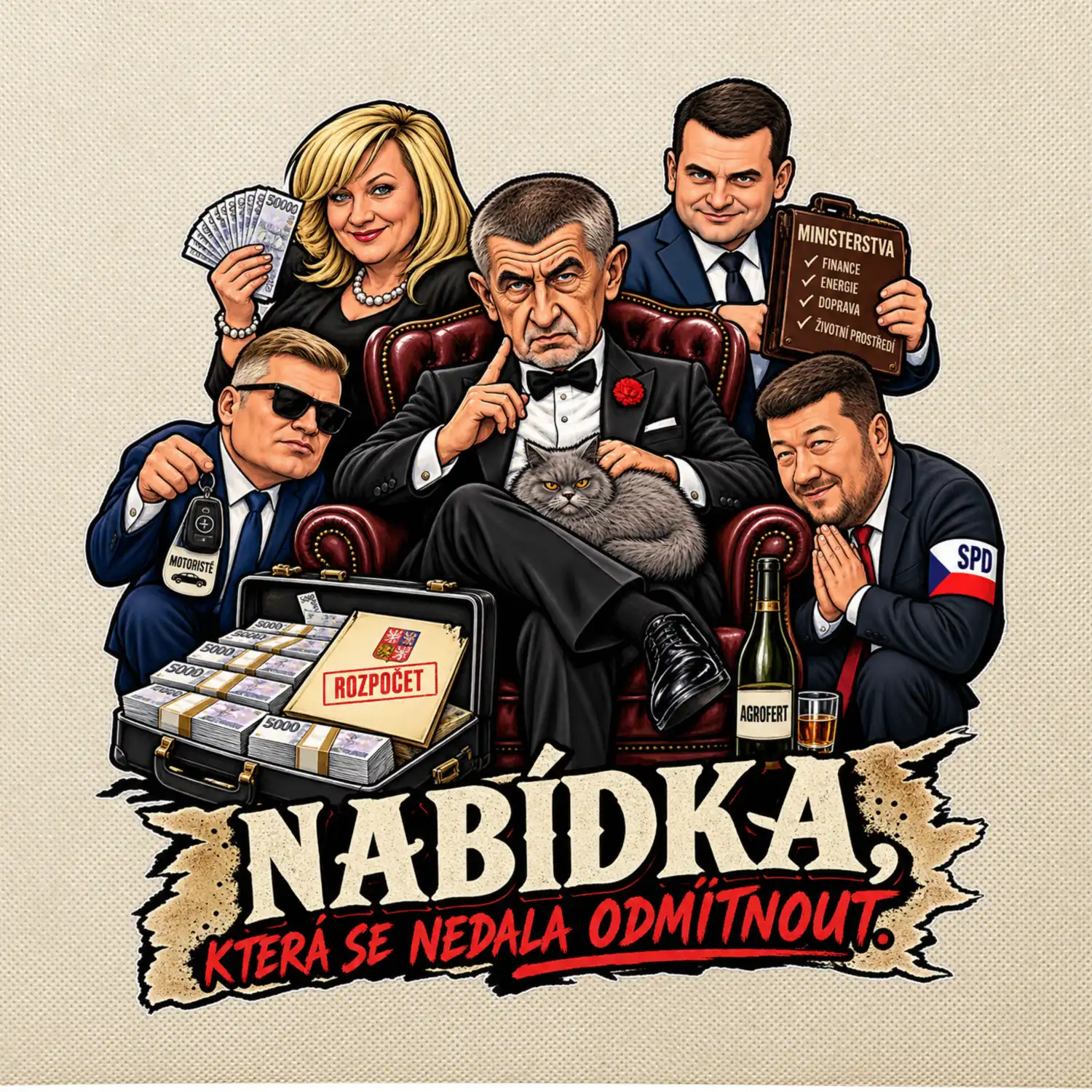 Babiš jako mafiánský kmotr