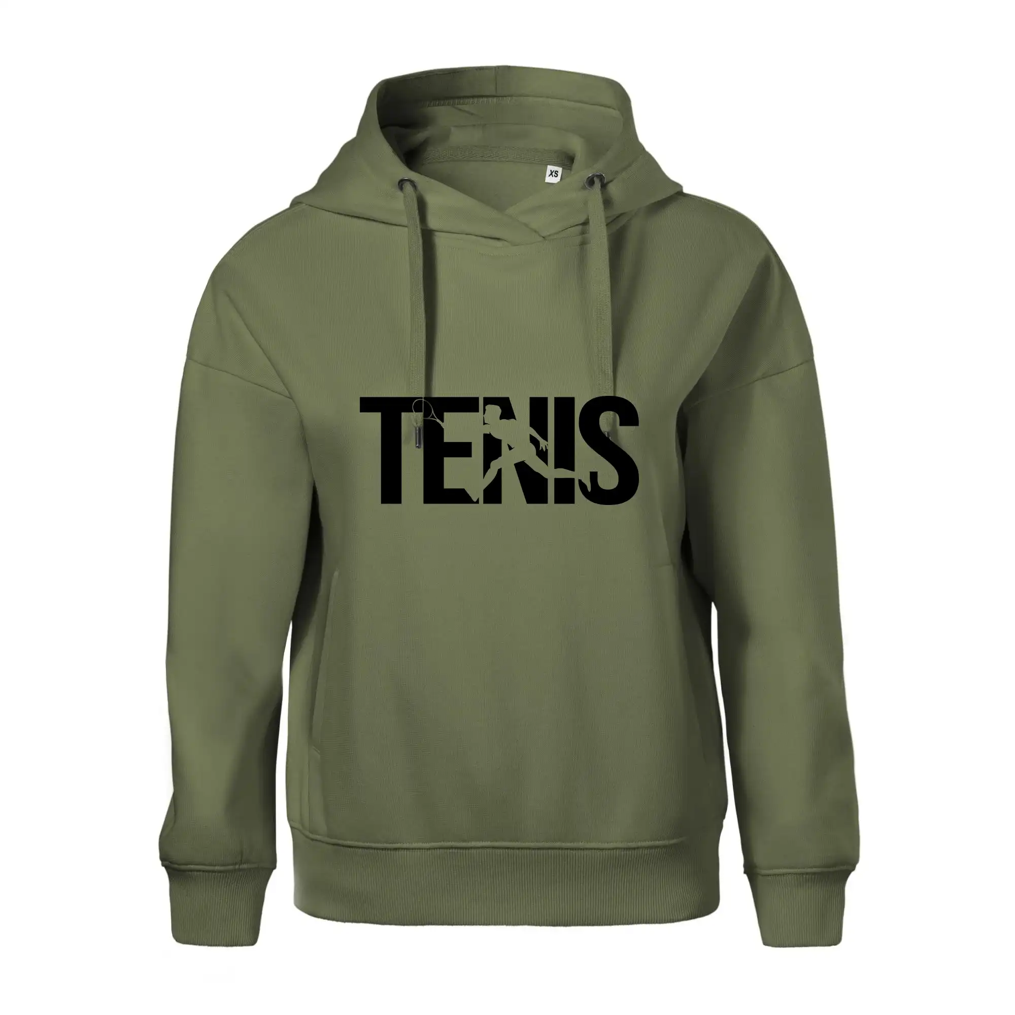Tenis nápis silueta