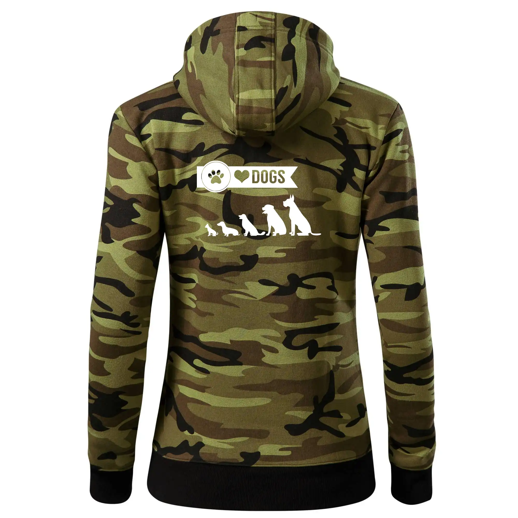 I love dogs - tlapka