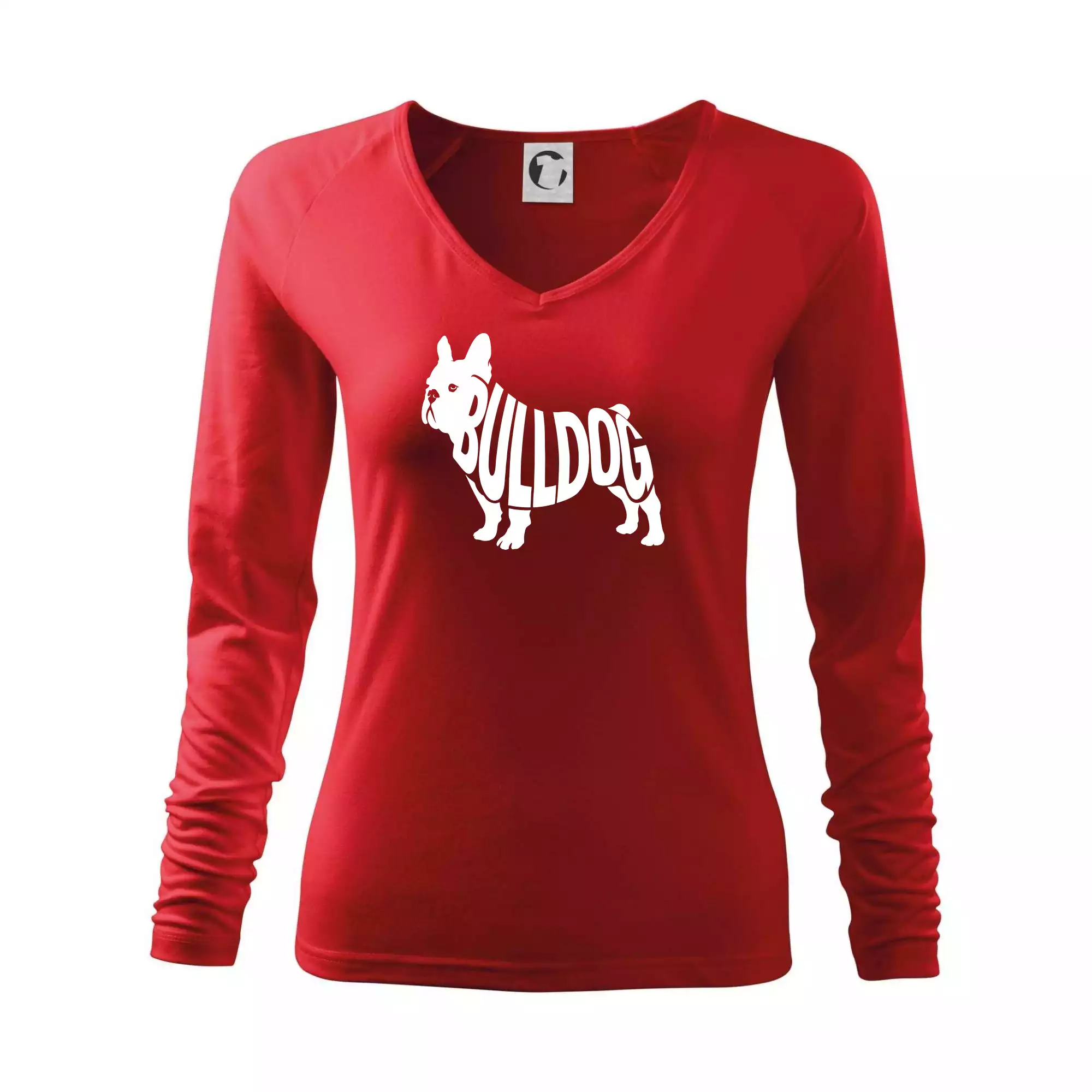 Bulldog  nápis v těle