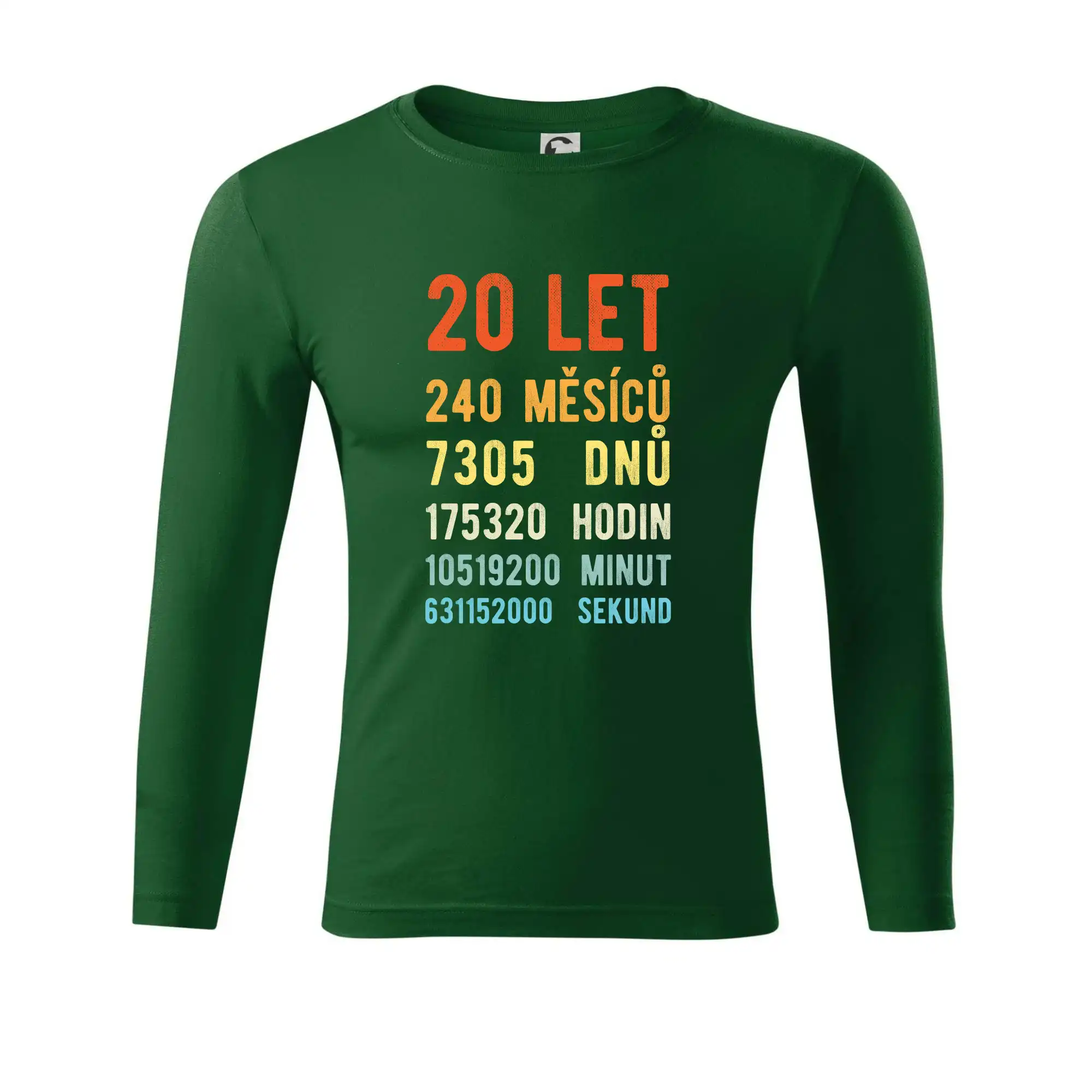 Narozeniny 20 přepočet času