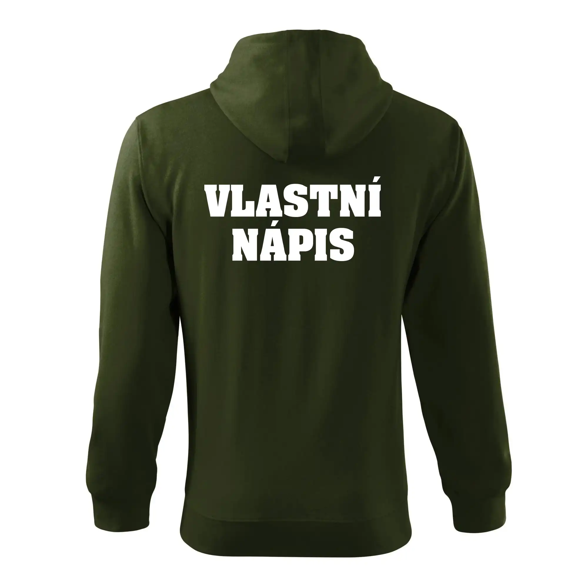 Hvězda života - vlastní nápis vpředu a vzadu