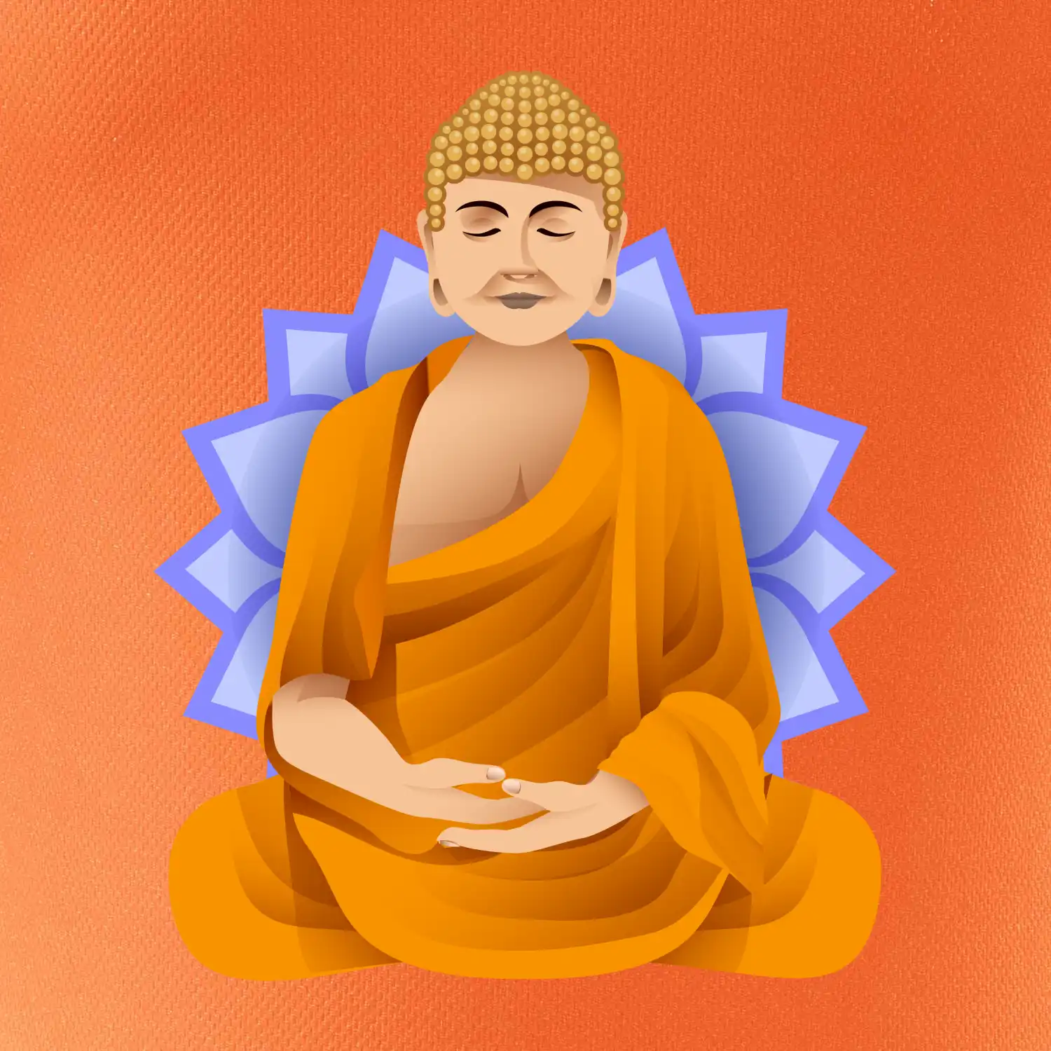 Budha barevný
