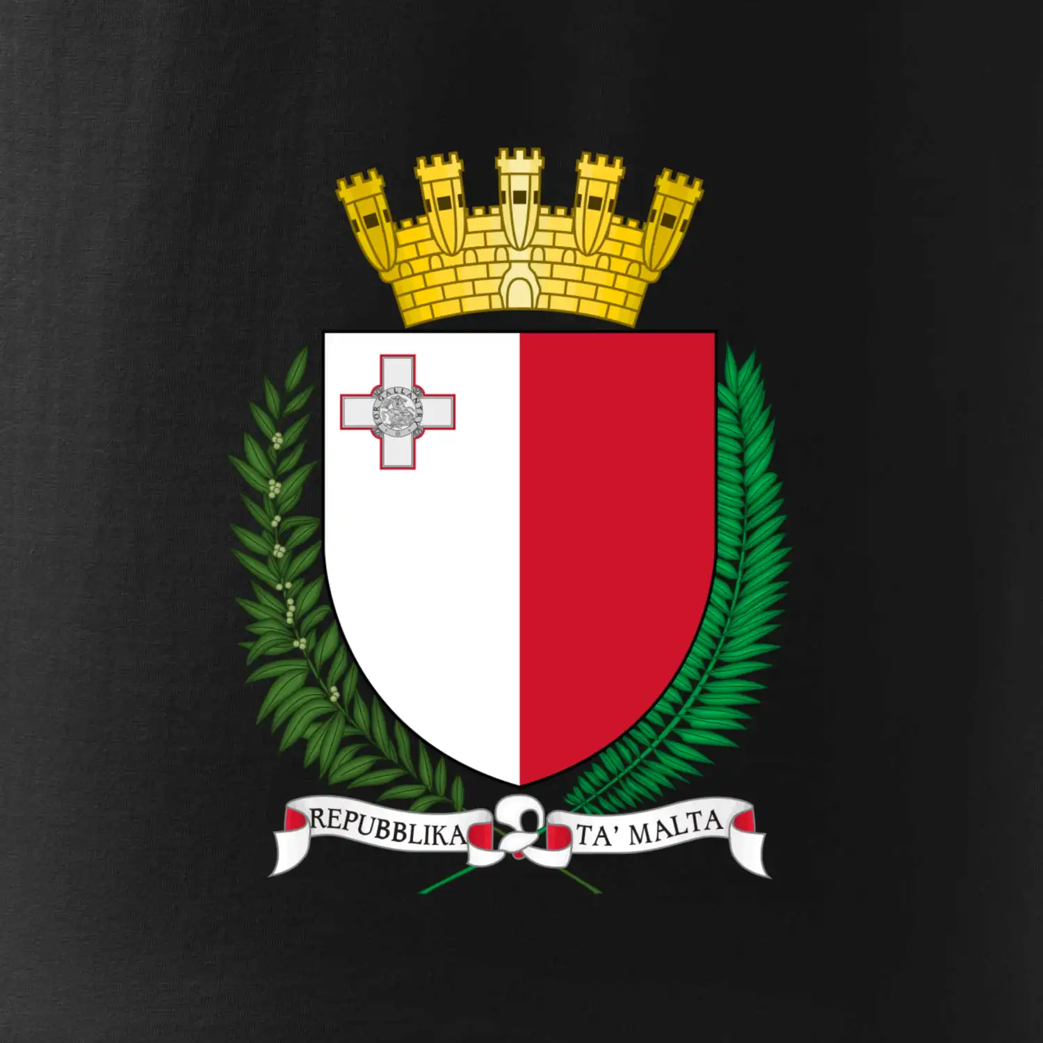 Malta - statní znak