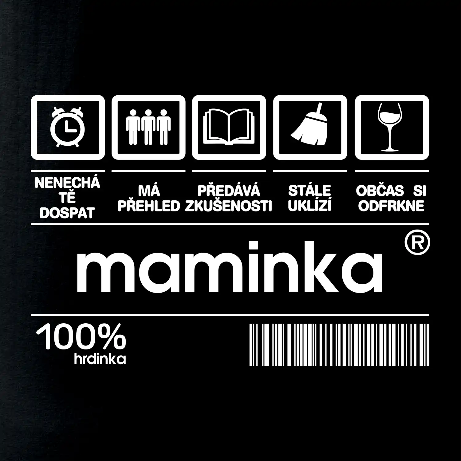 Čárový kód - Tatínek / maminka