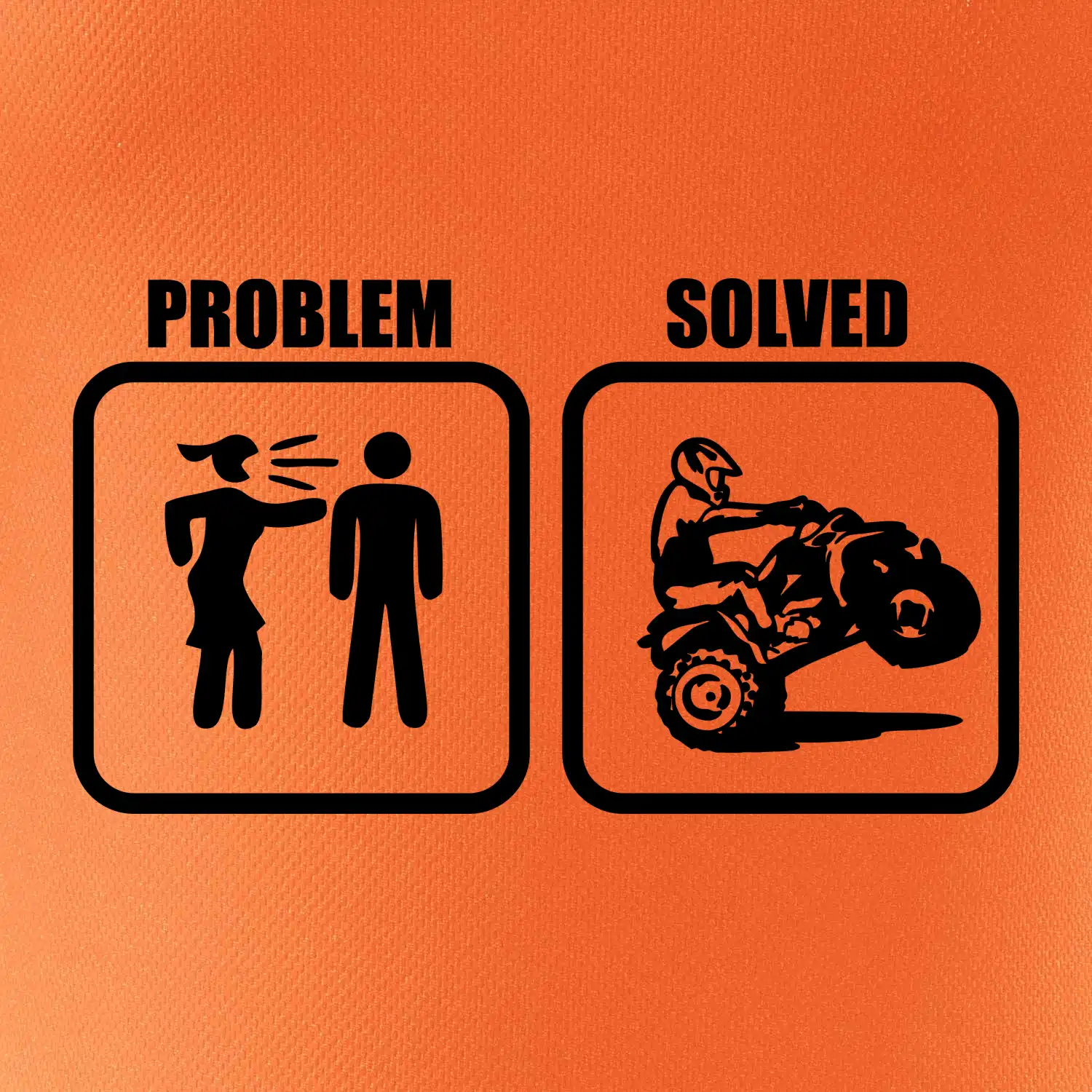 Problem quad / čtyřkolka