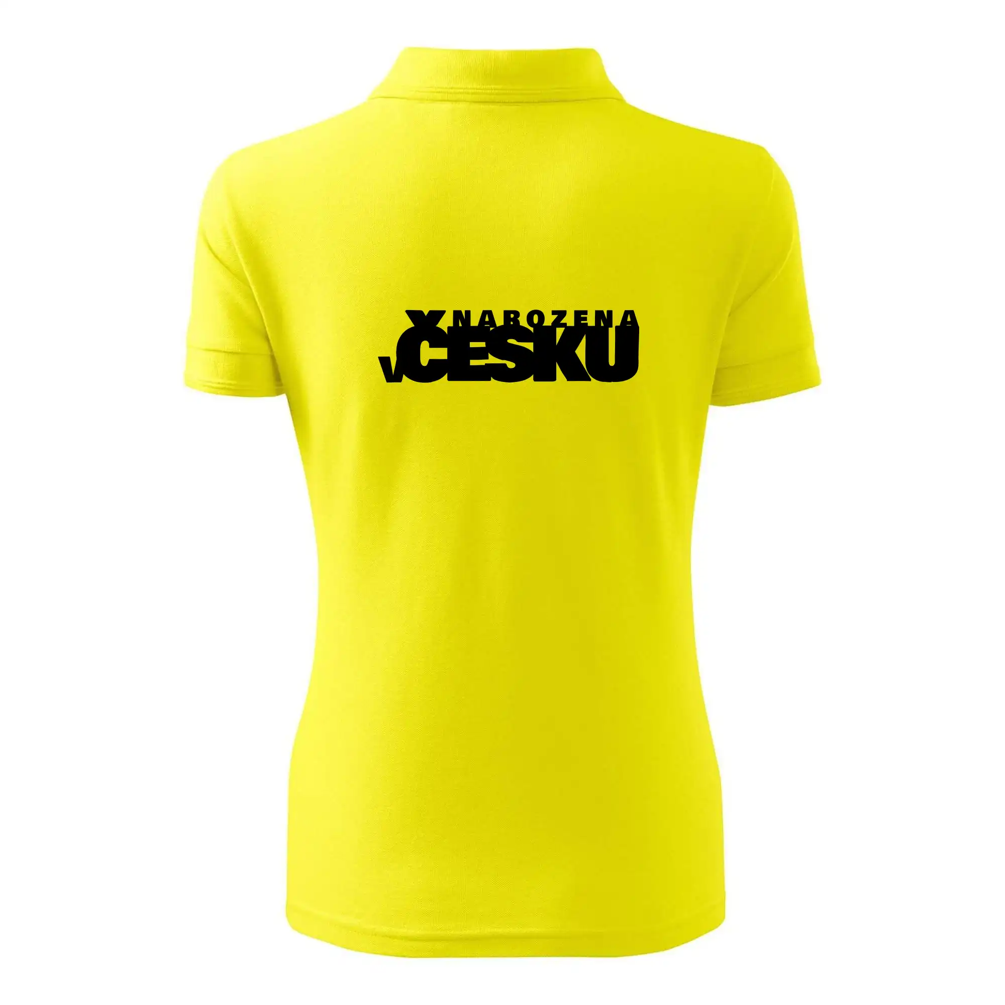 Nápis - Narozena v Česku