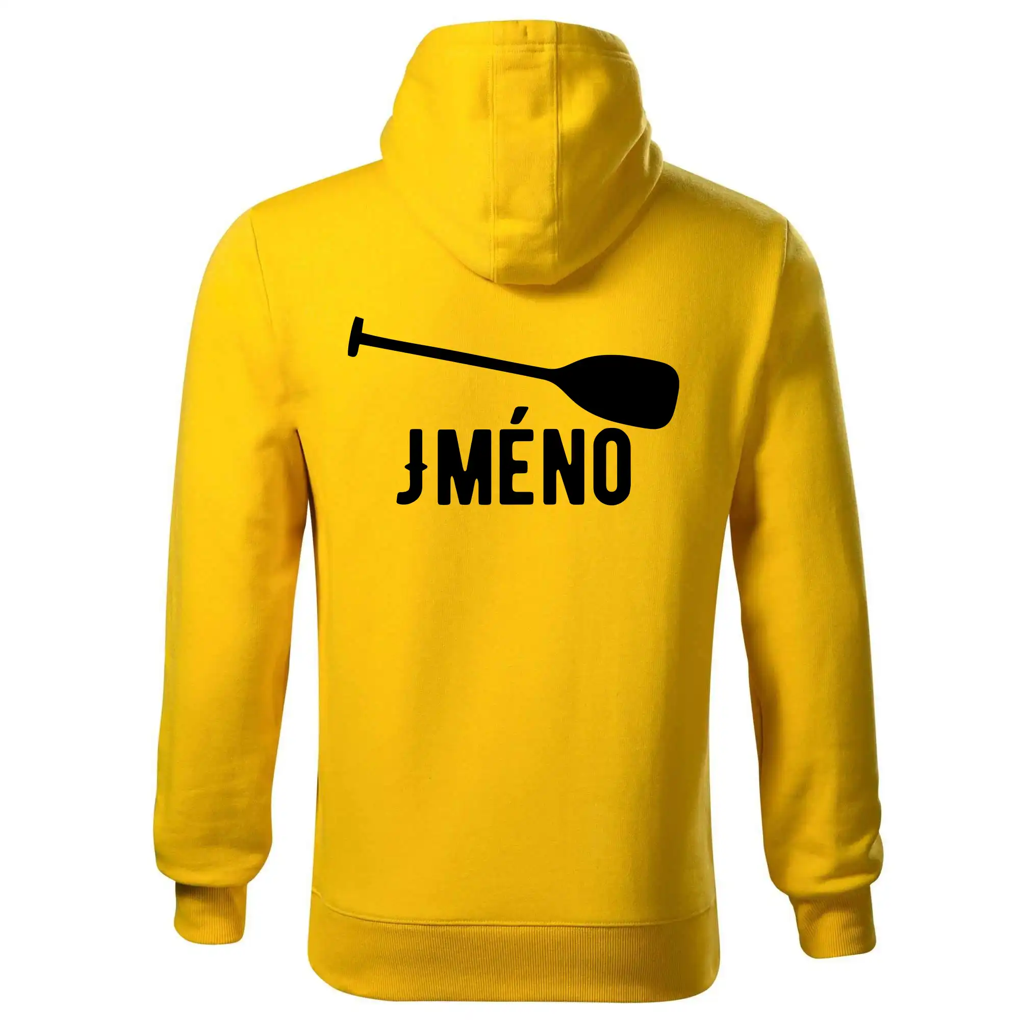 Za všechno může háček - vlastní jméno na zádech