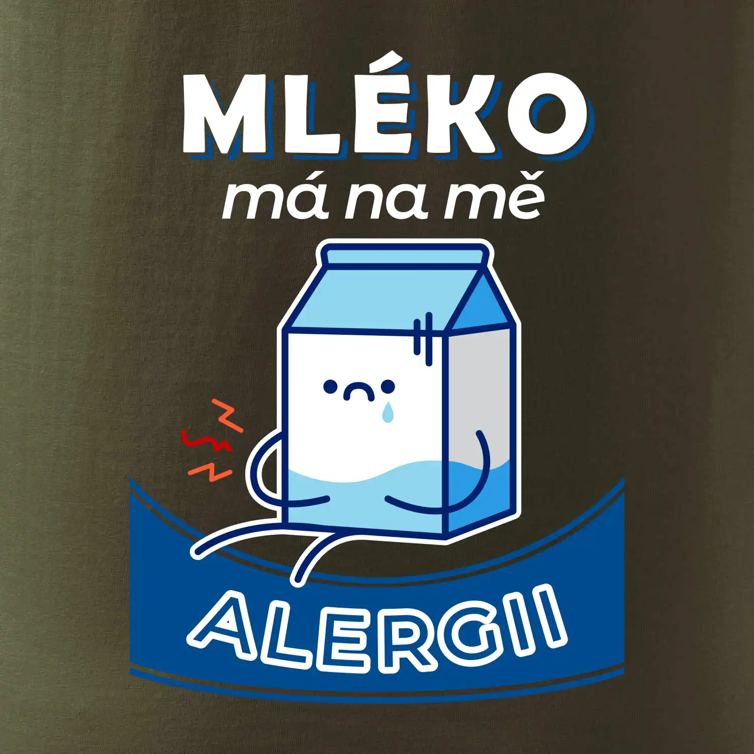 Mléko má na mě alergii