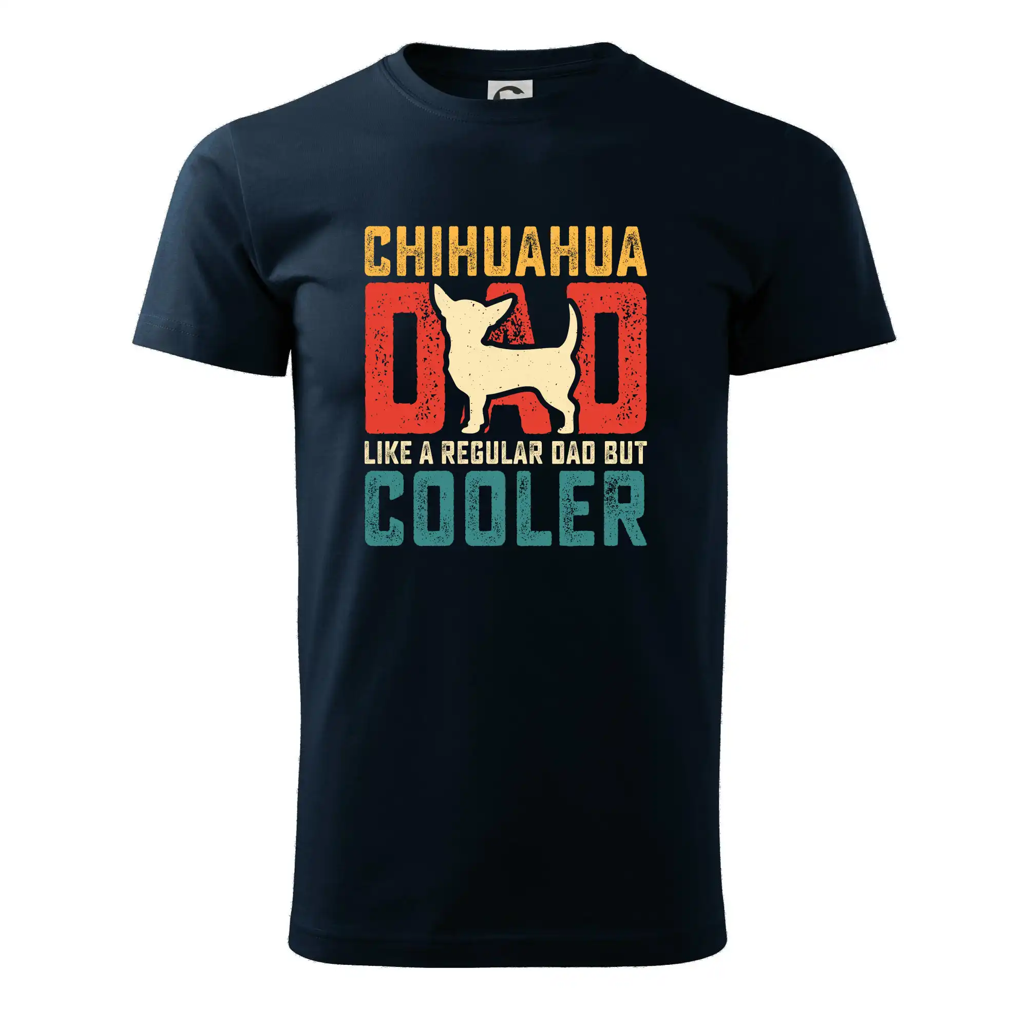 Chihuahua dad like a regular dad